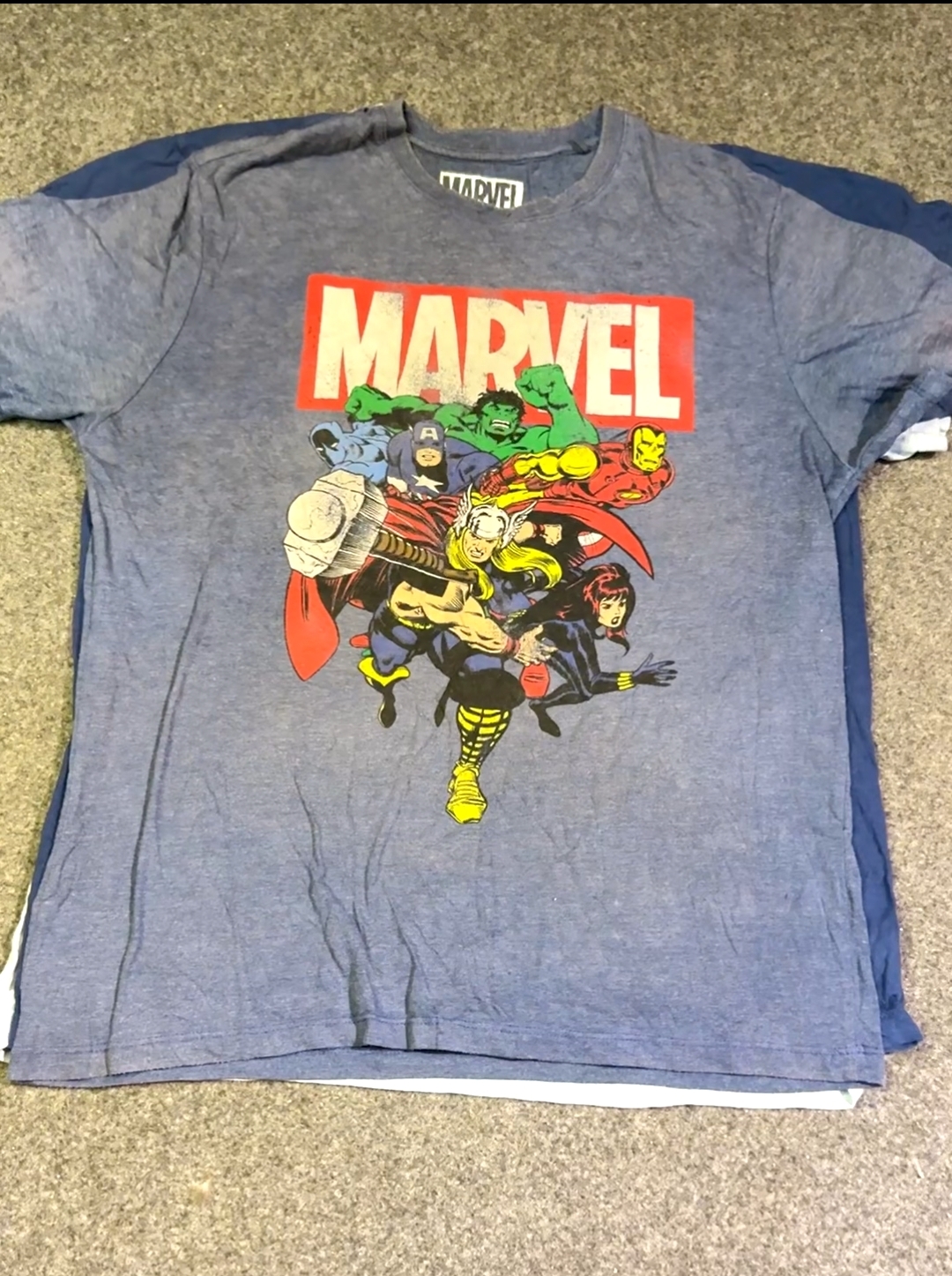 Camisetas da Marvel