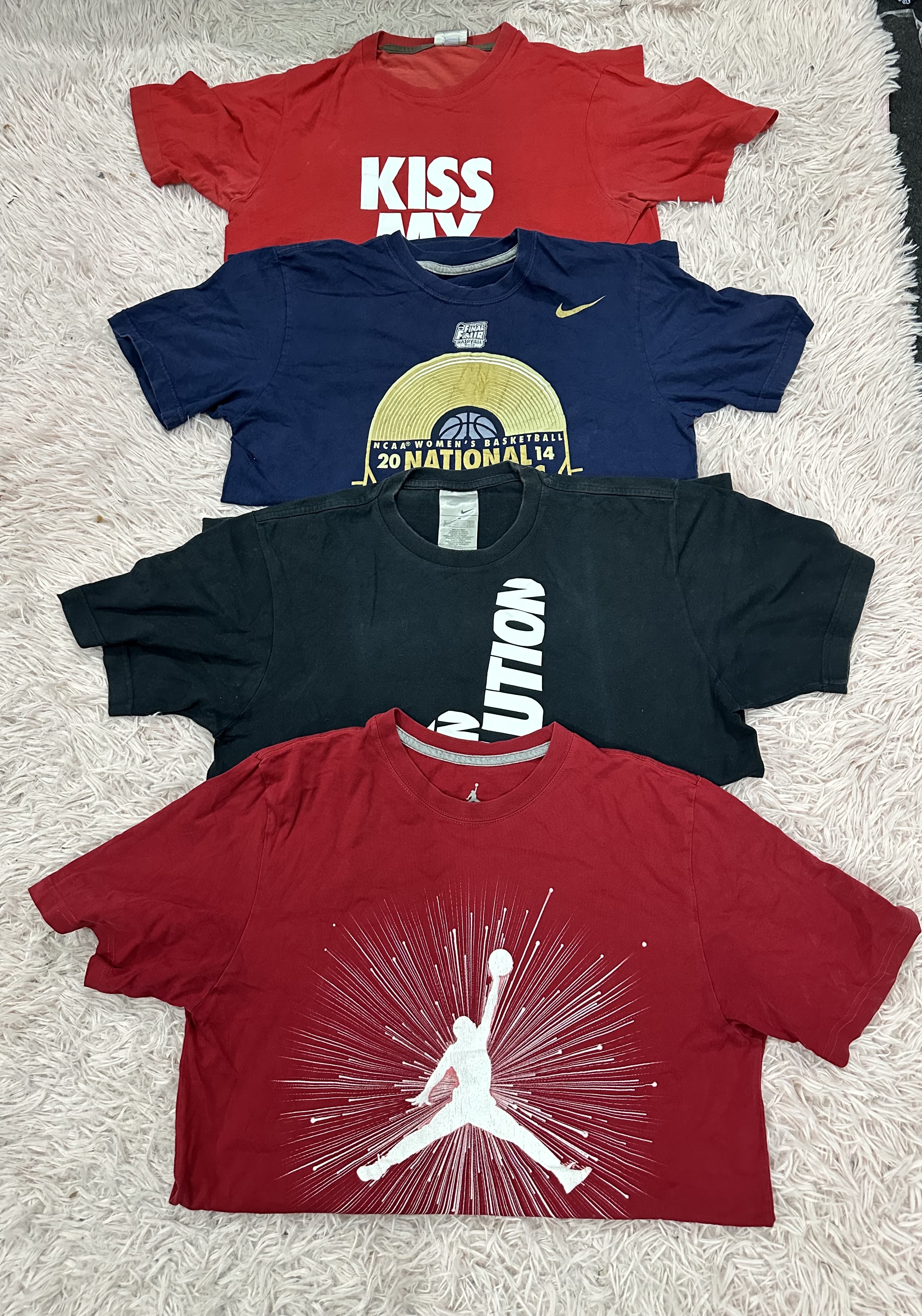 T-shirts à col rond Nike & Jordan 40 pièces