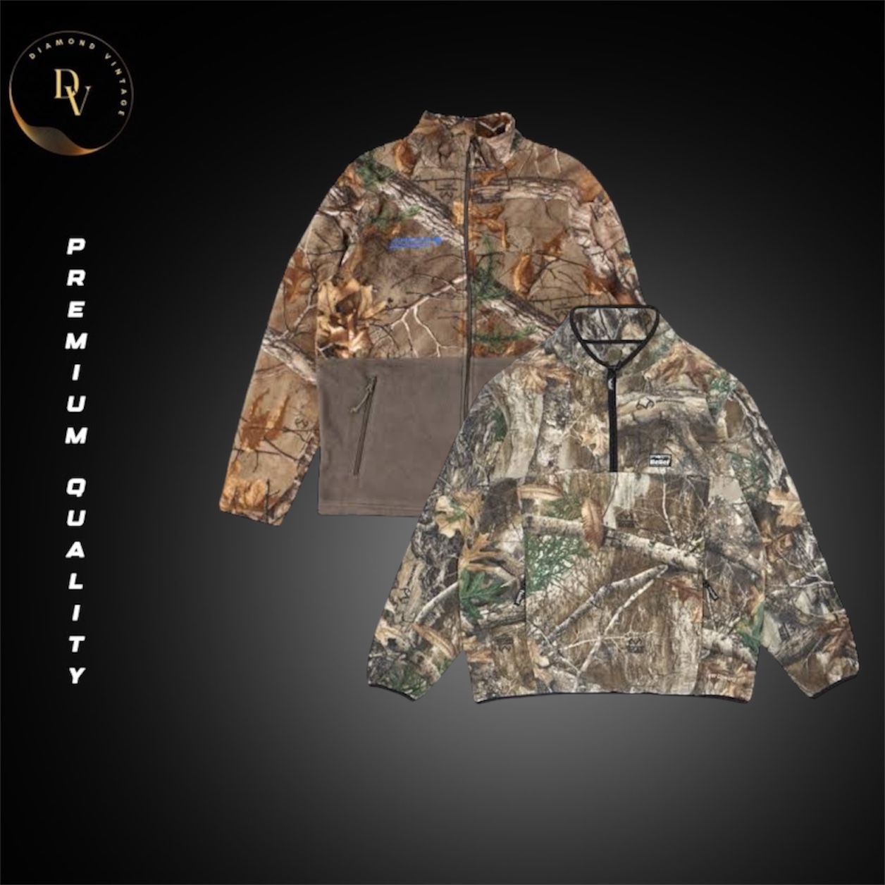 Realtree Camo Fleece 32 Pièces