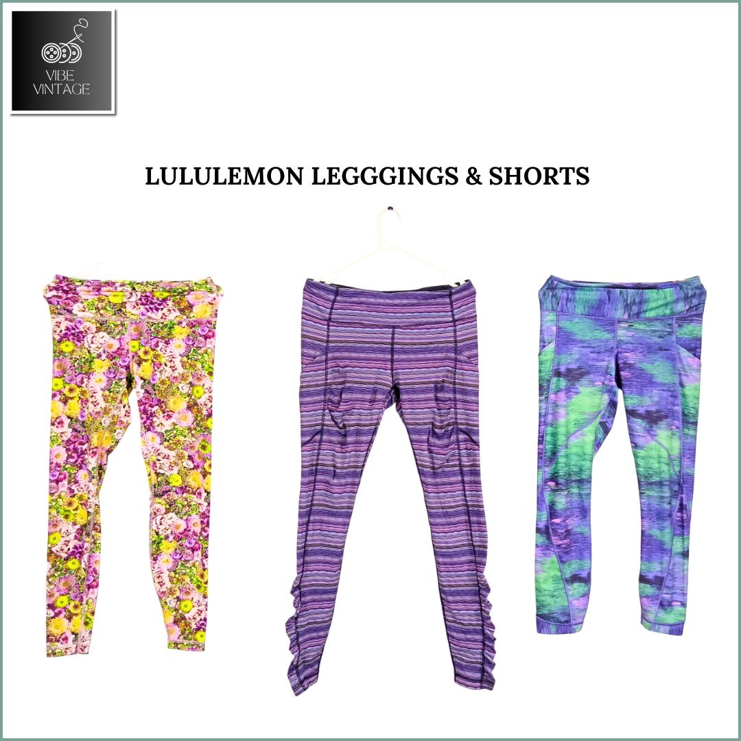 LULULEMON LEGGINGS & SHORTS - 52 PCS