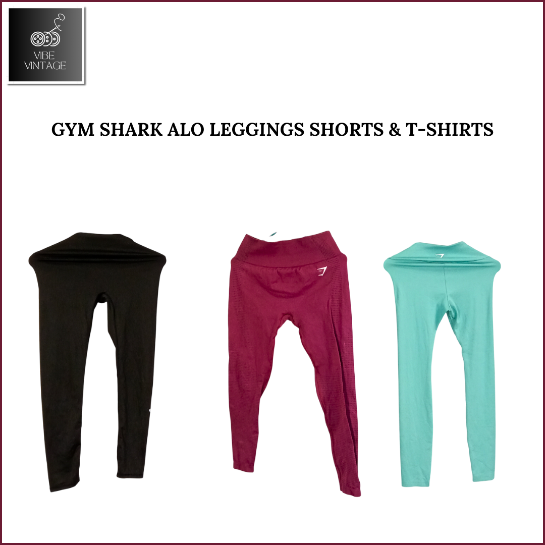 GYM SHARK ALO LEGGINGs, SHORTS & T-SHIRTs - 26 STÜCK