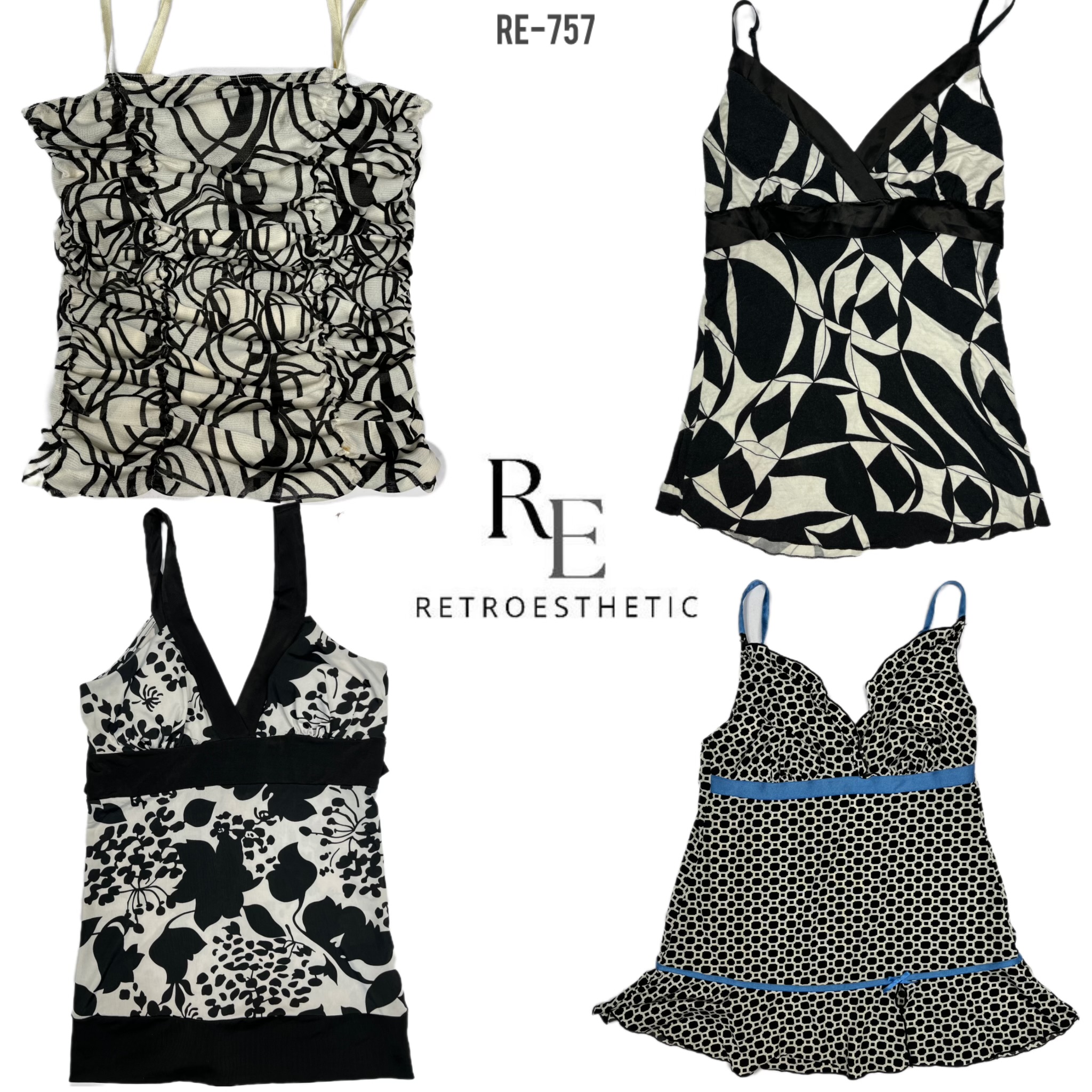 Y2K Italienische Bale Cami Tops (RE-757)