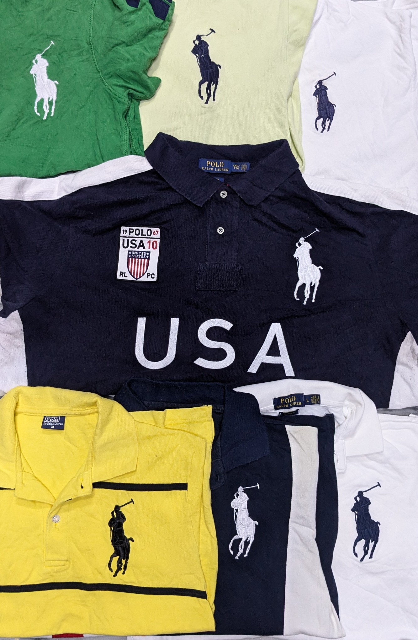 Polo Ralph Lauren Camisetas Big Logo 20 Peças (07)