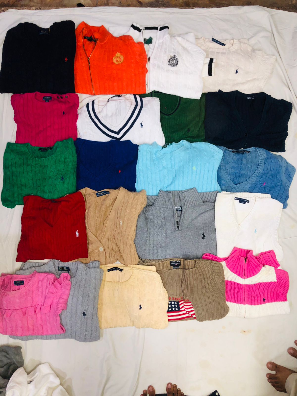 Polo Ralph Lauren Knits 10 Pcs