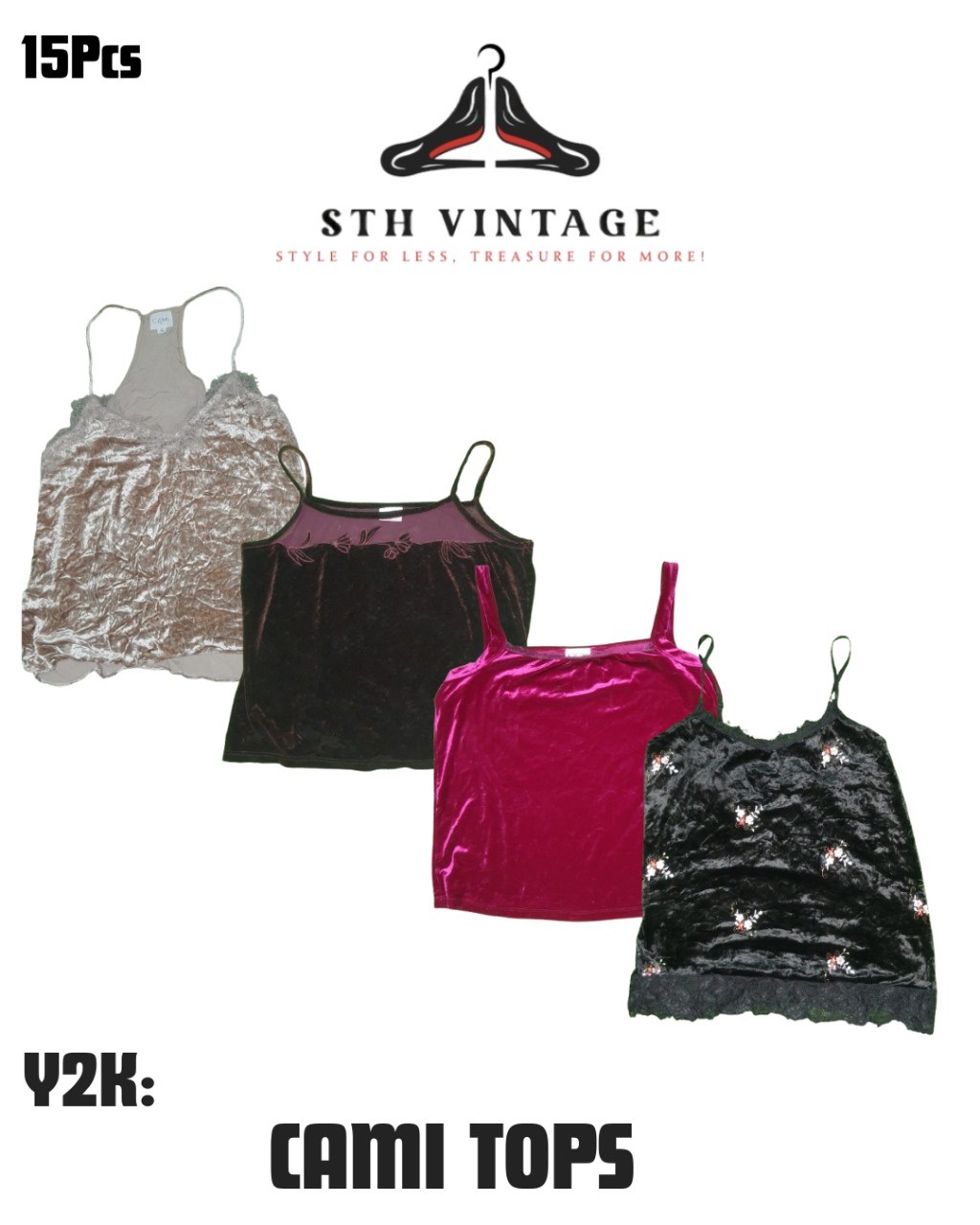 Y2K Cami Tops