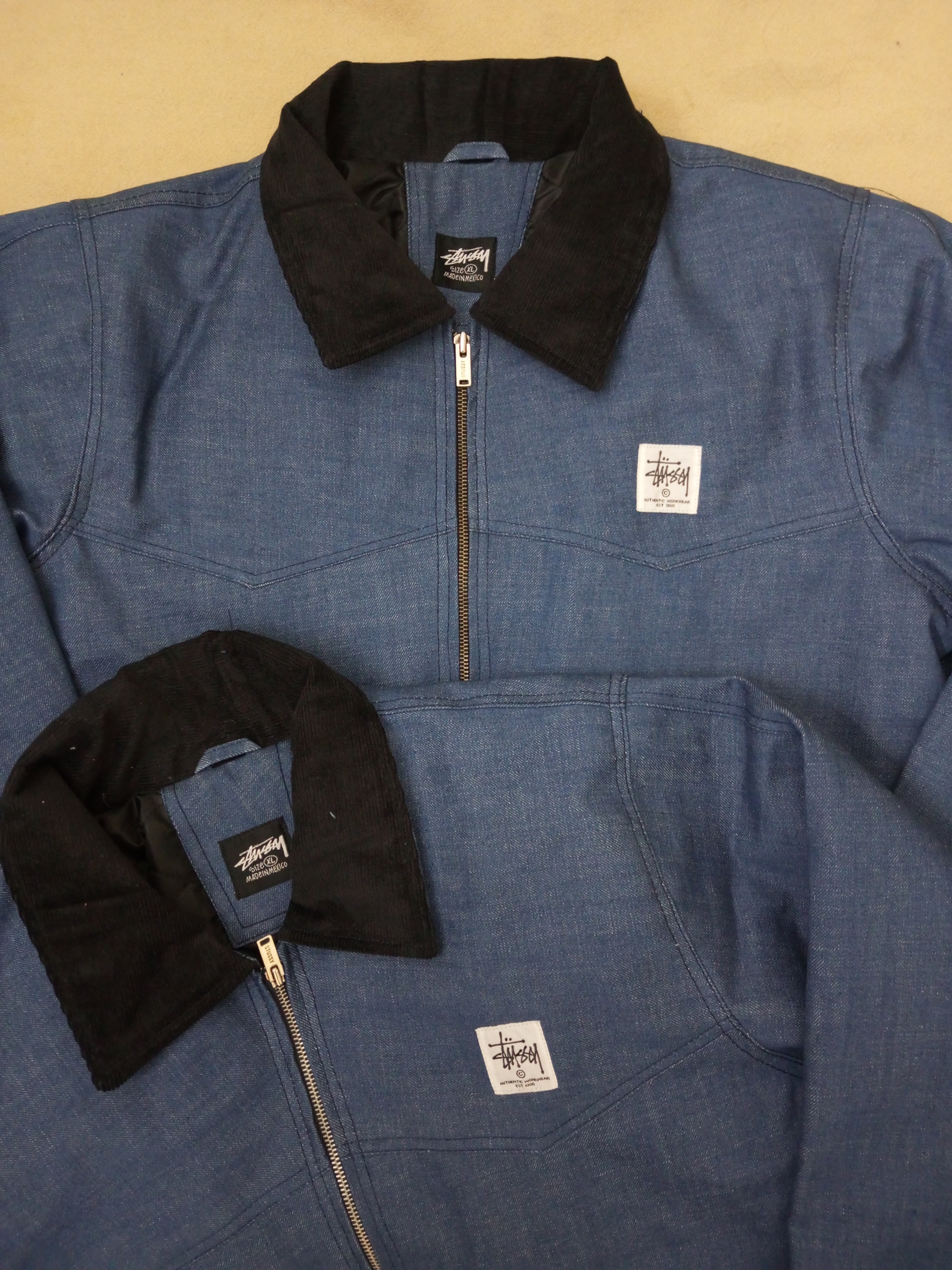 Stussy Denim Workwear Rework Style Detroit 20 pcs