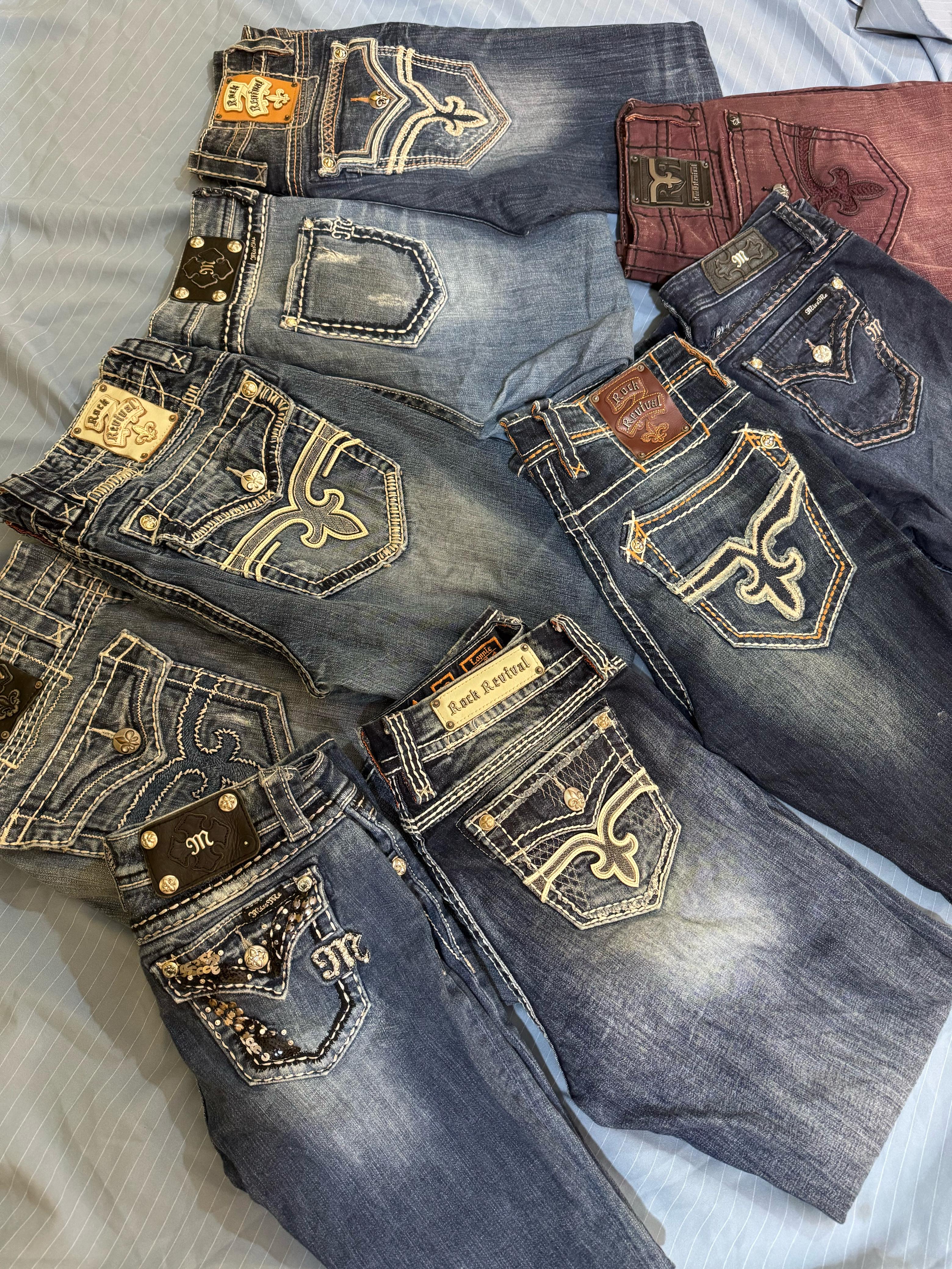 True Religion, Miss Me, Rock Revival Jeans