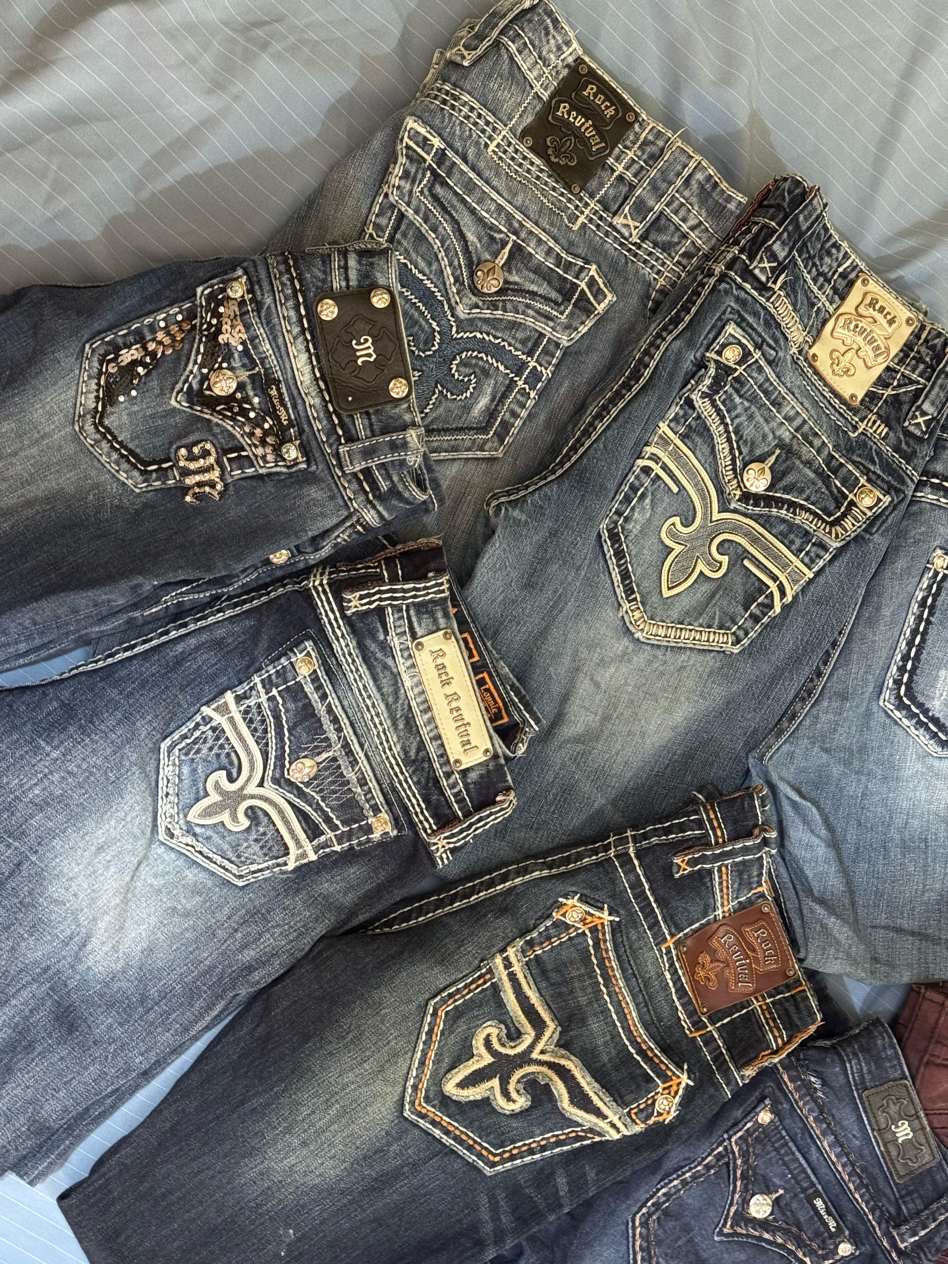 True Religion, Miss Me, Rock Revival Jeans