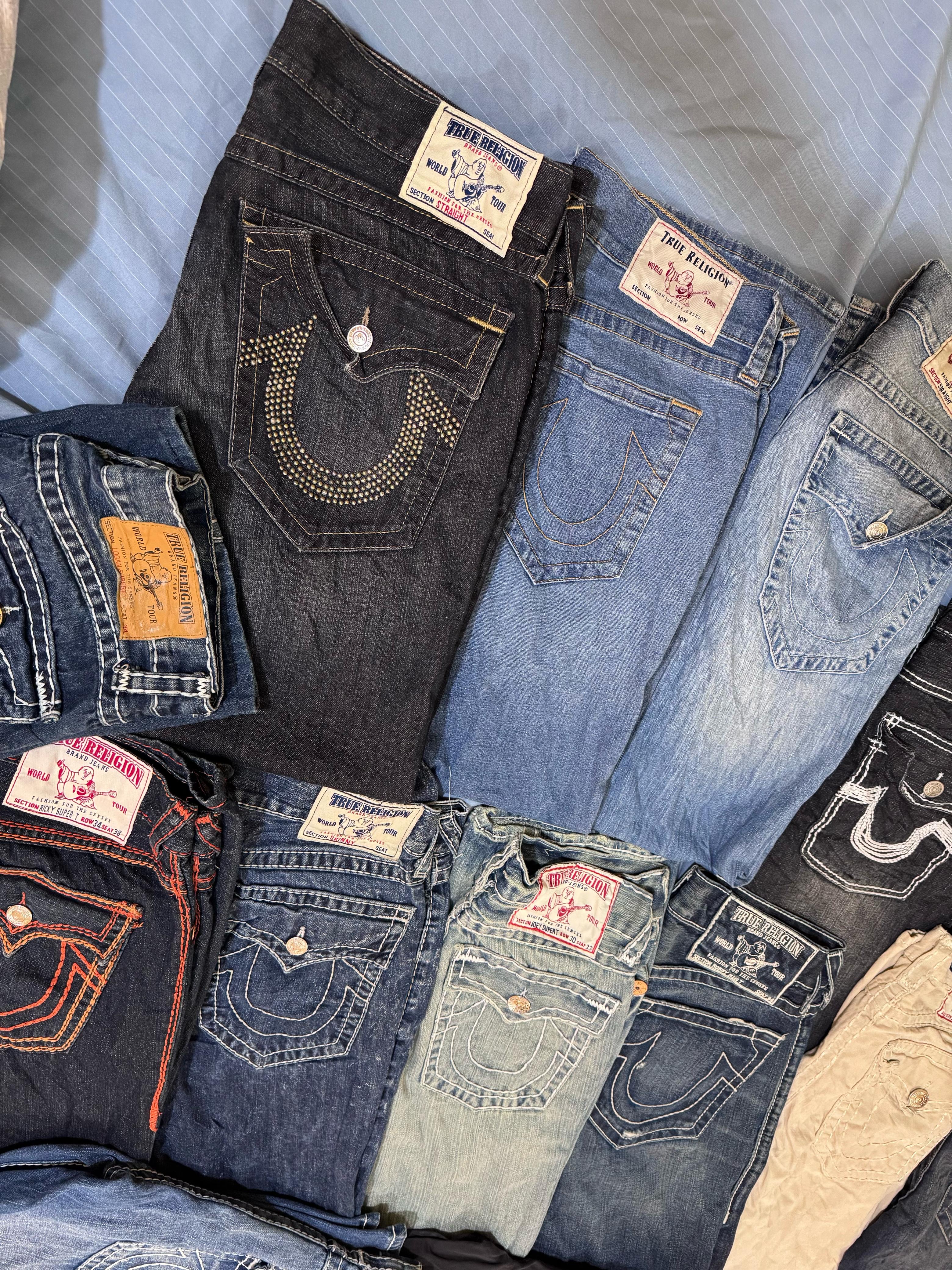 True Religion, Miss me, Rock Revival jeans