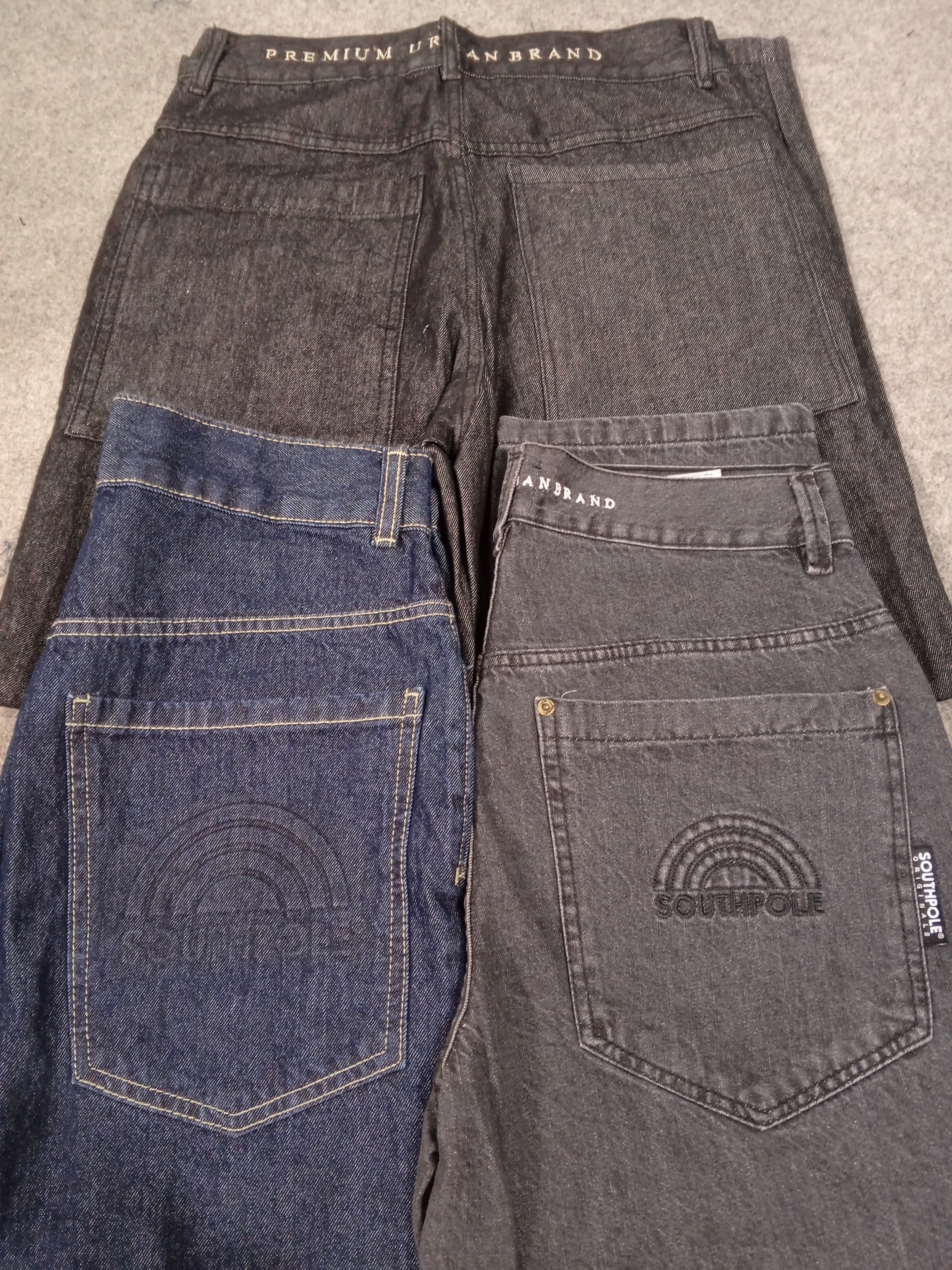 HD730 Herren Baggy Southpole Jeans - 14 Stück