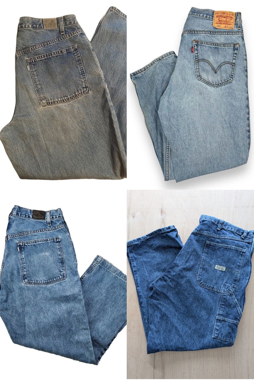 Jeans baggy Levi's/Wrangler/Lee