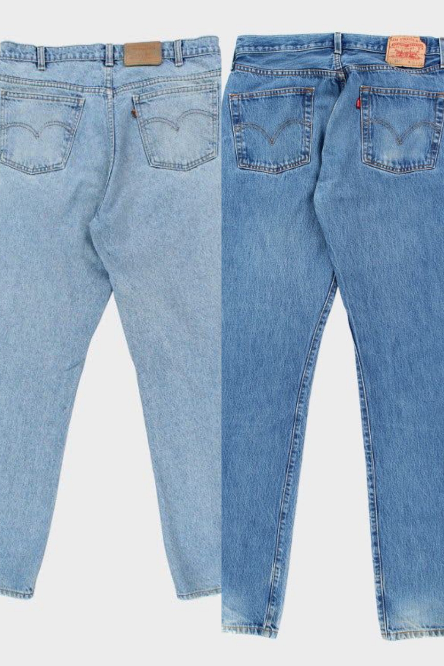 Y2k Levi's Jeans Mélange de Codes 15Pcs