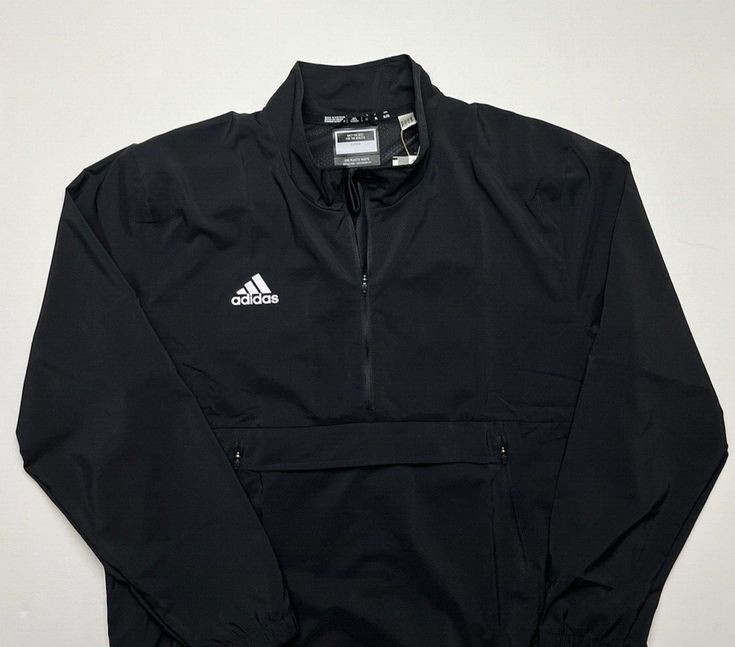 Adidas 1/4, veste de course à col zippé quart, veste de course à col zippé demi.