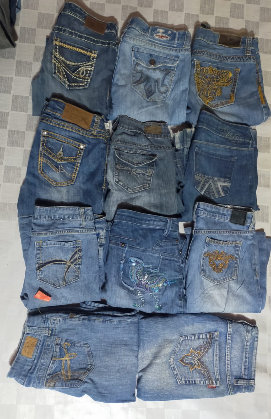 UNBRANDED JEANS DAMENMODE GESAMT 11 STÜCKE (ID 312)