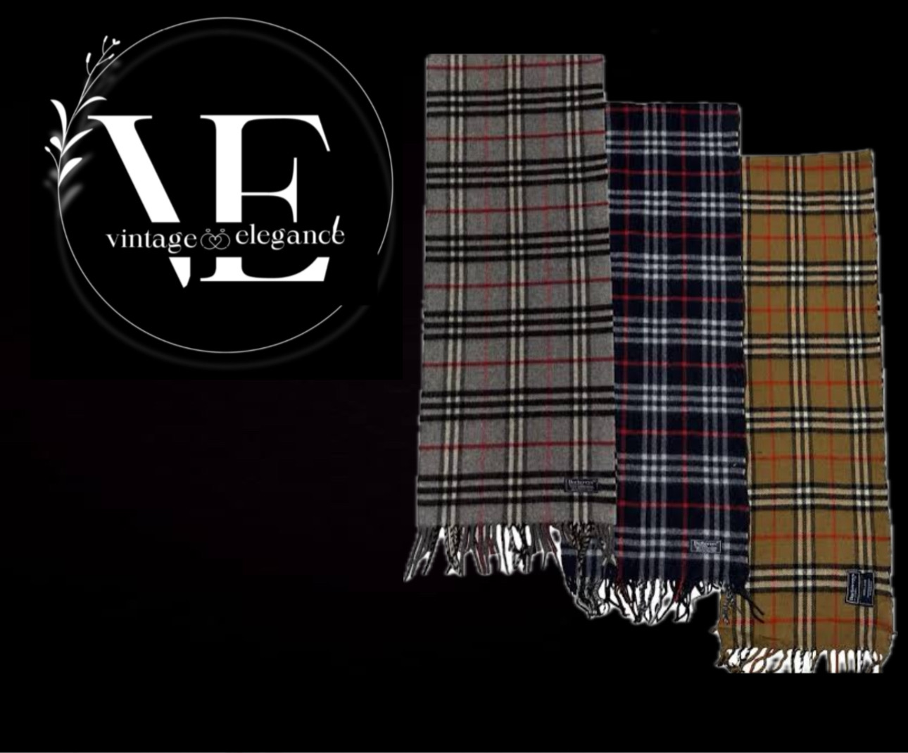 Burberry scarves 10 pcs