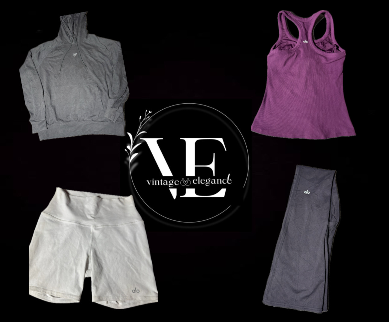 Lululemon,Alo,Gymshark Mix Bundle