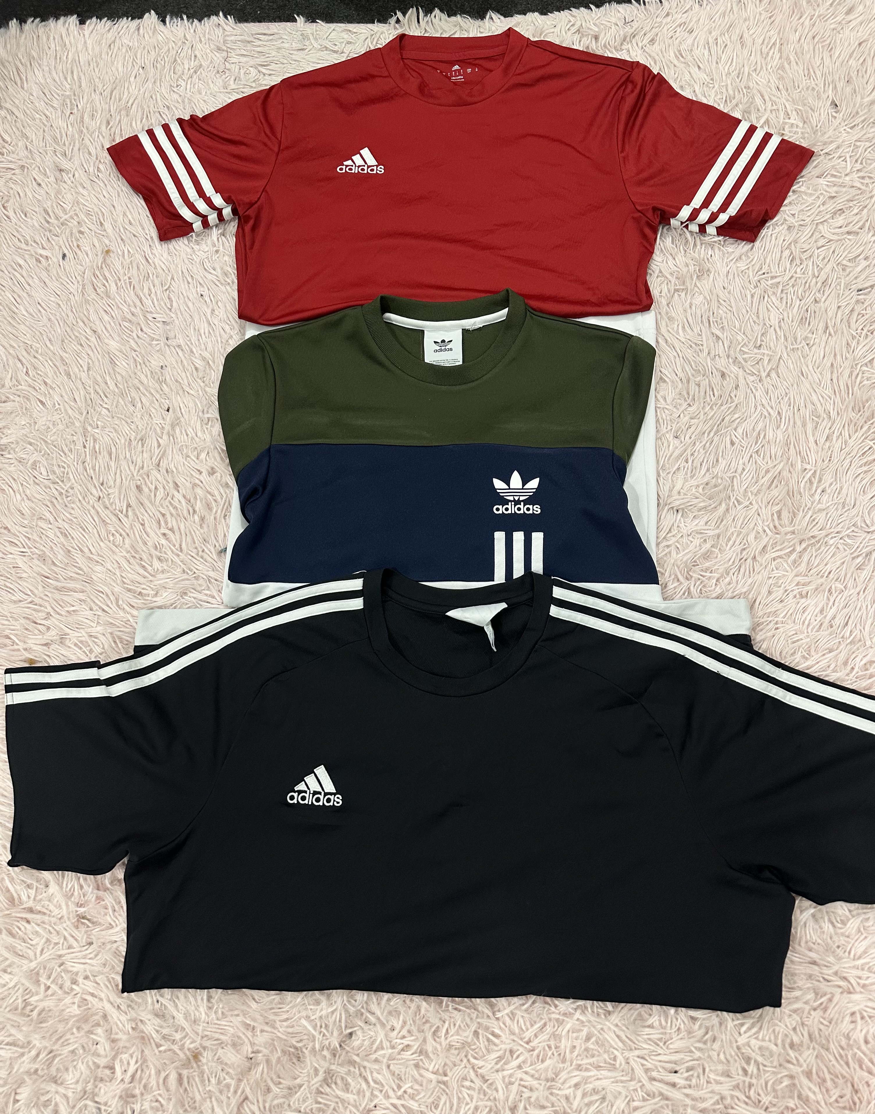 T-shirts Col Rond Adidas Dri-Fit