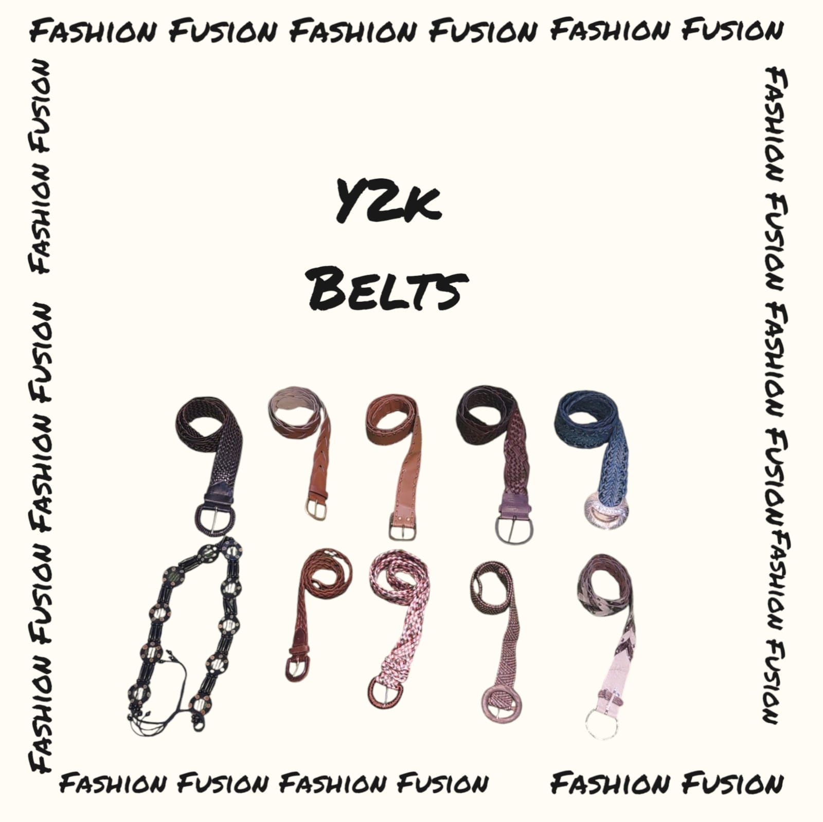 (FF-739) y2k belts