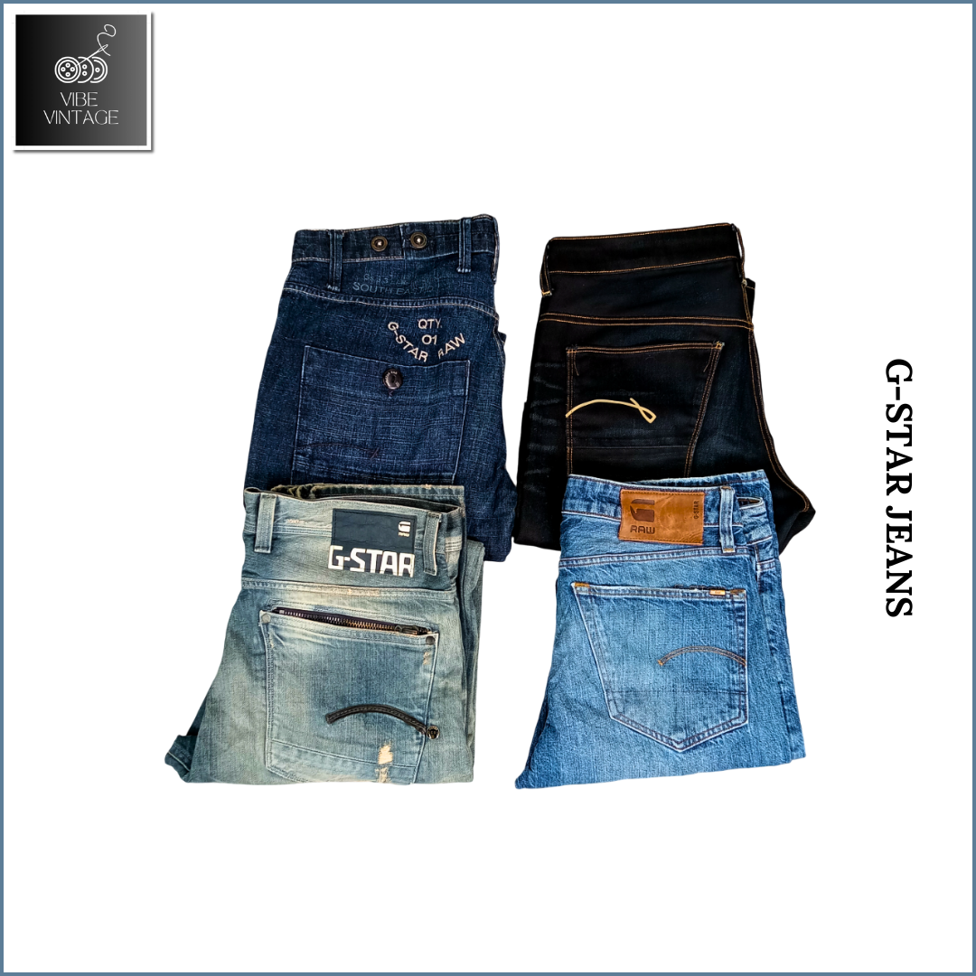 G-STAR DENIM JEANS - 14 PCS