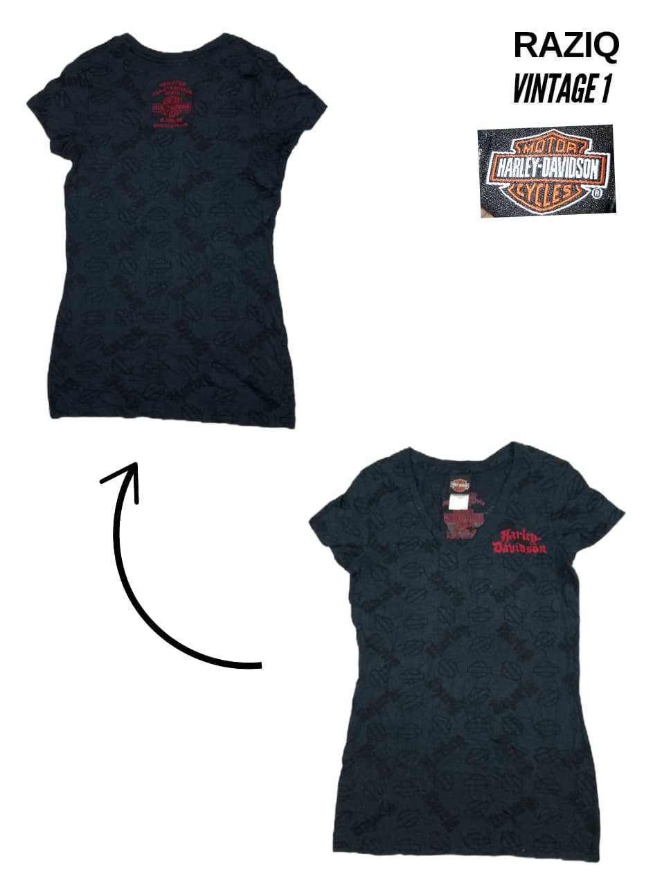 T-shirt pour femmes Harley Davidson