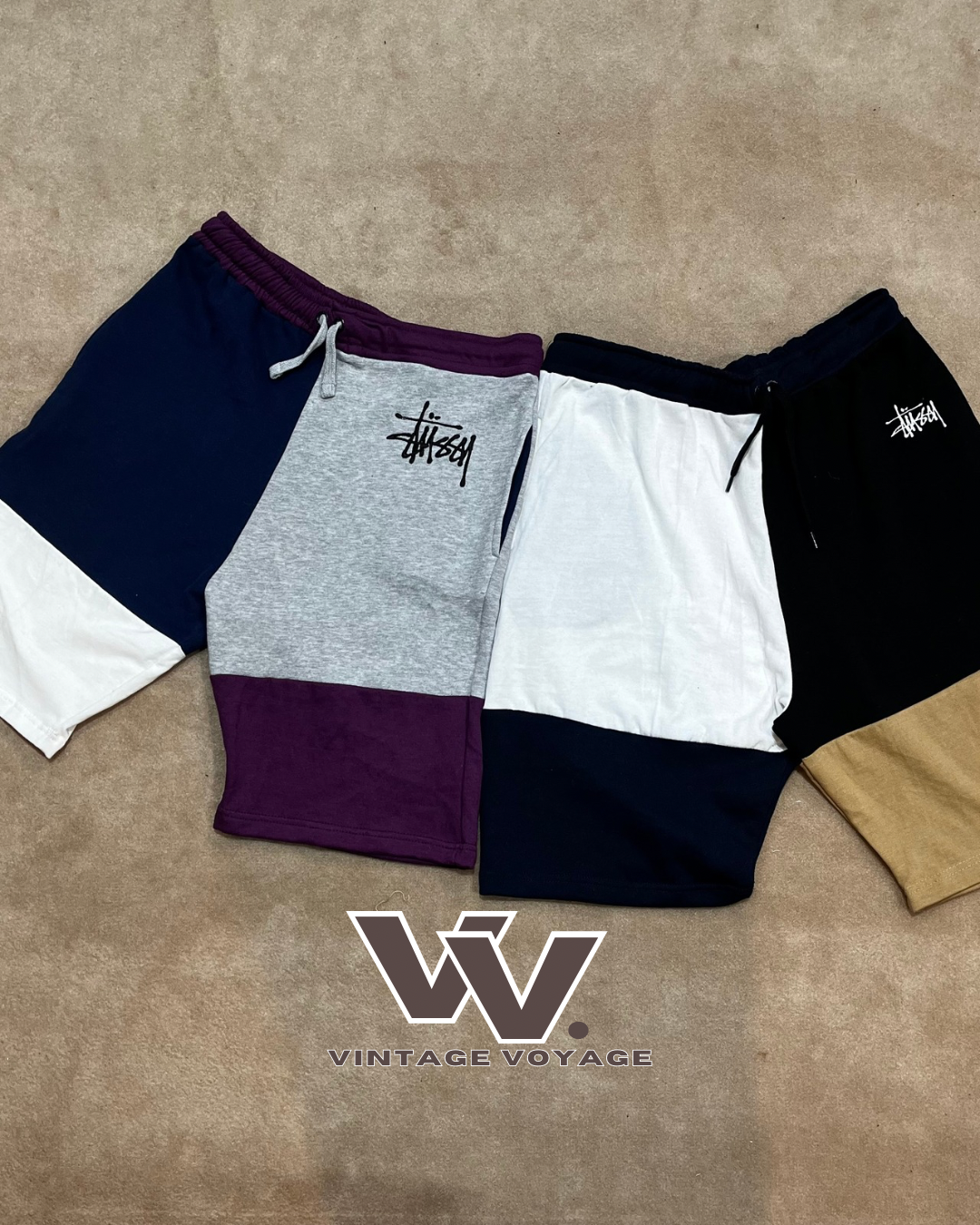 Stüssy Rework Style Fleece Shorts - MOQ 20 pcs #32125