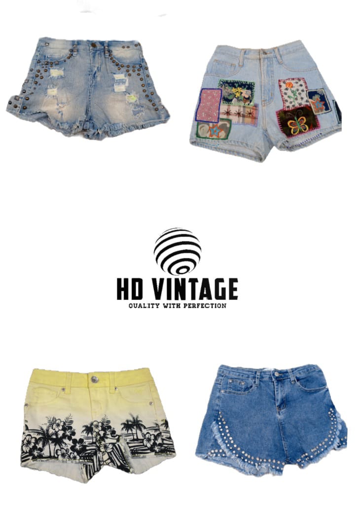 HD737 Ladies Y2K Sexy Shorts - 21 pcs