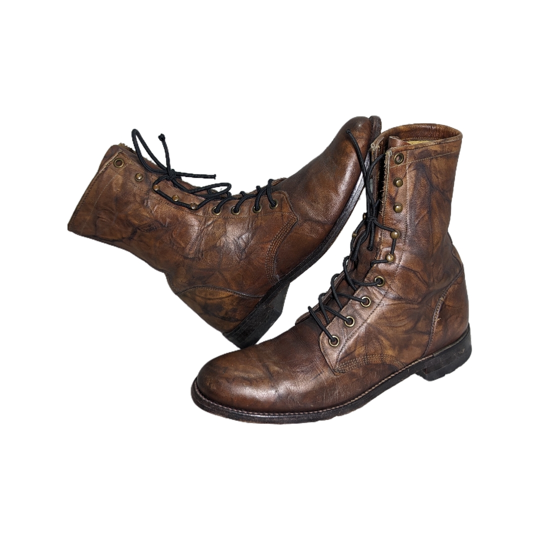 MV240# Man and Women's Western Boots Lace Up Super Condition Cowgirl / Cowboy Boot's
