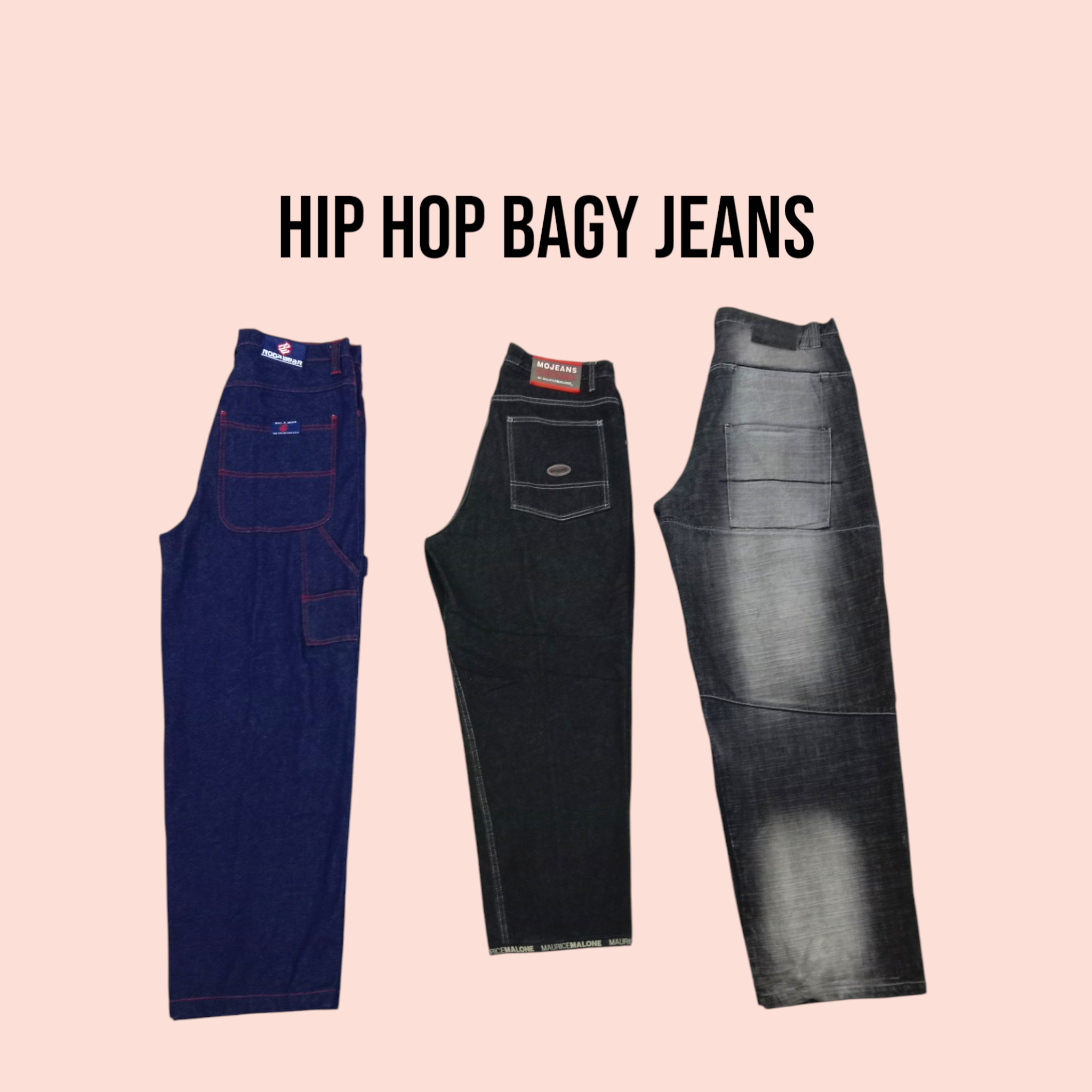 Y2k Hip Hop Baggy Jeans