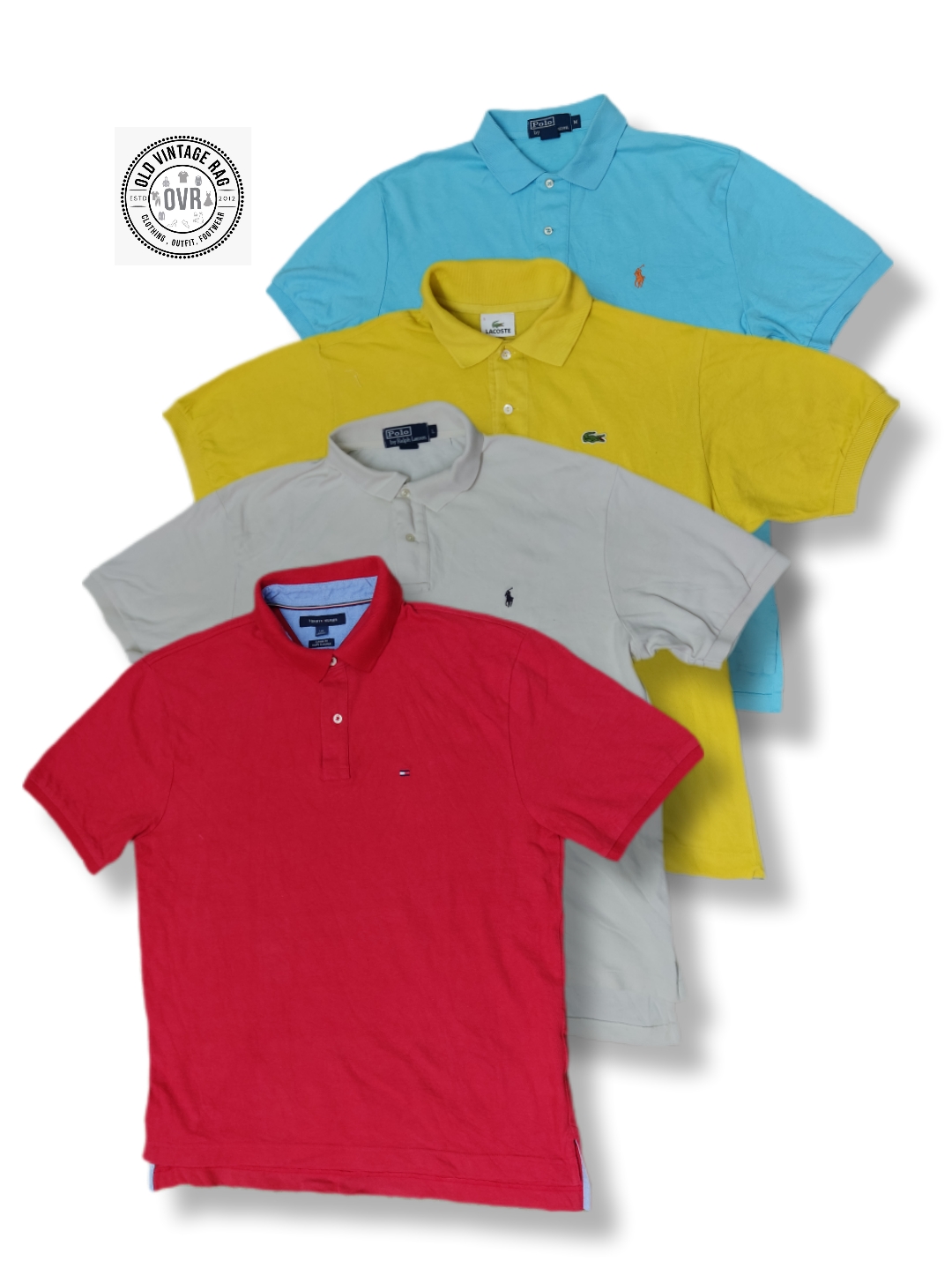 Camiseta Polo Tommy Lacoste 40 pcs