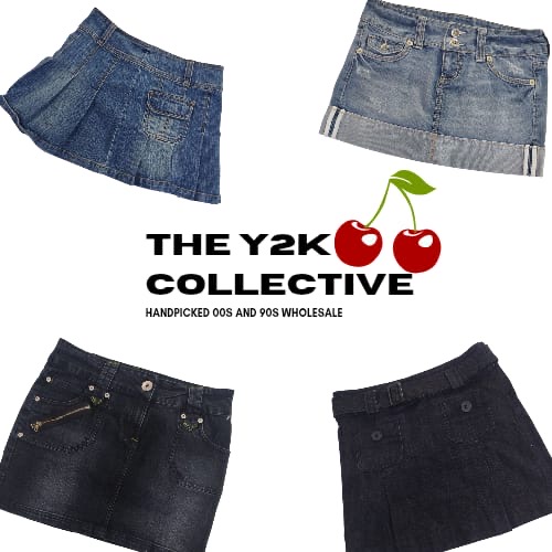 Y2K Britney Era Denim Mini Skirts (TEC05)