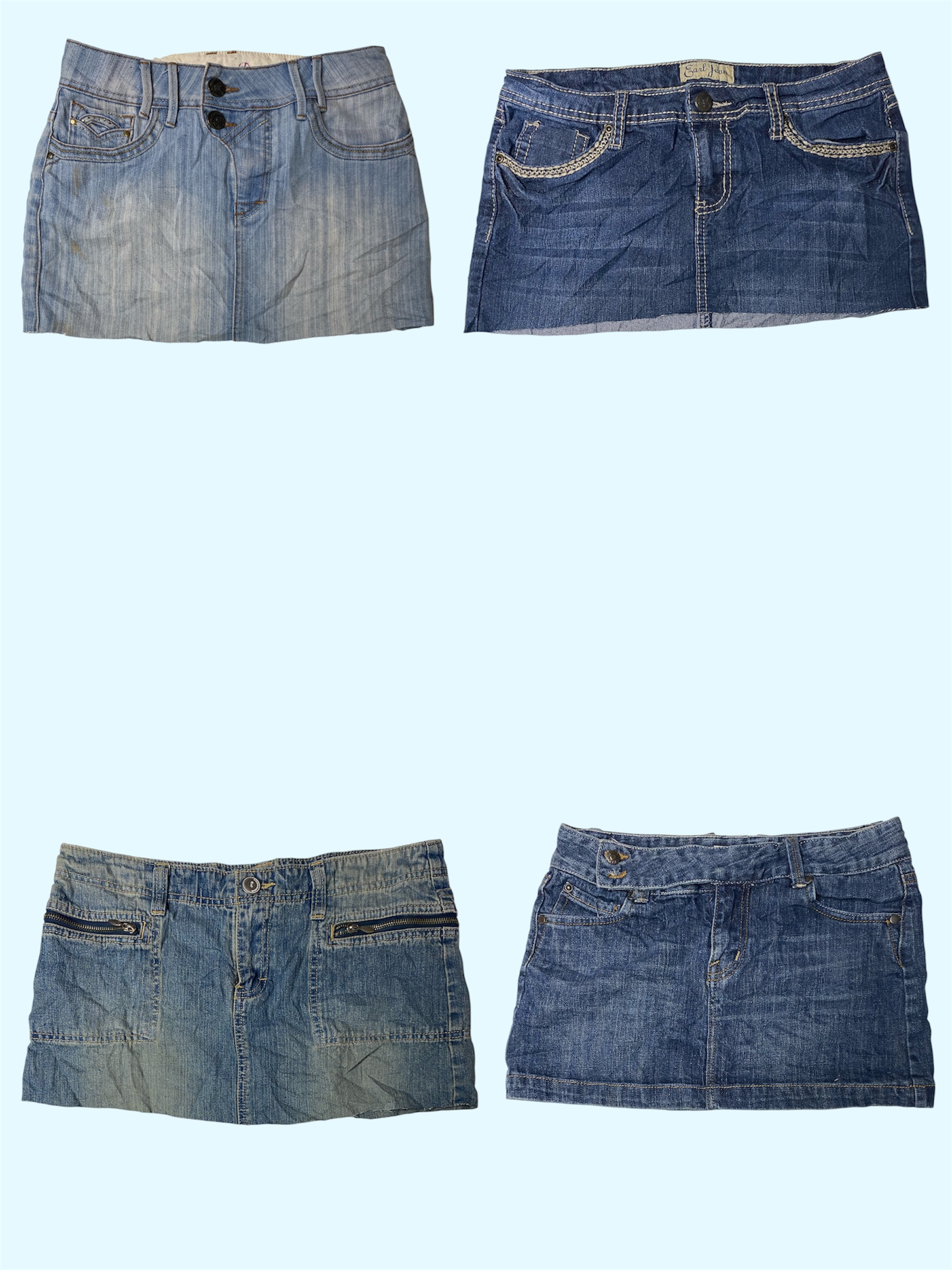 Rêves en Denim : Édition Mini Jupe" (TS-430)