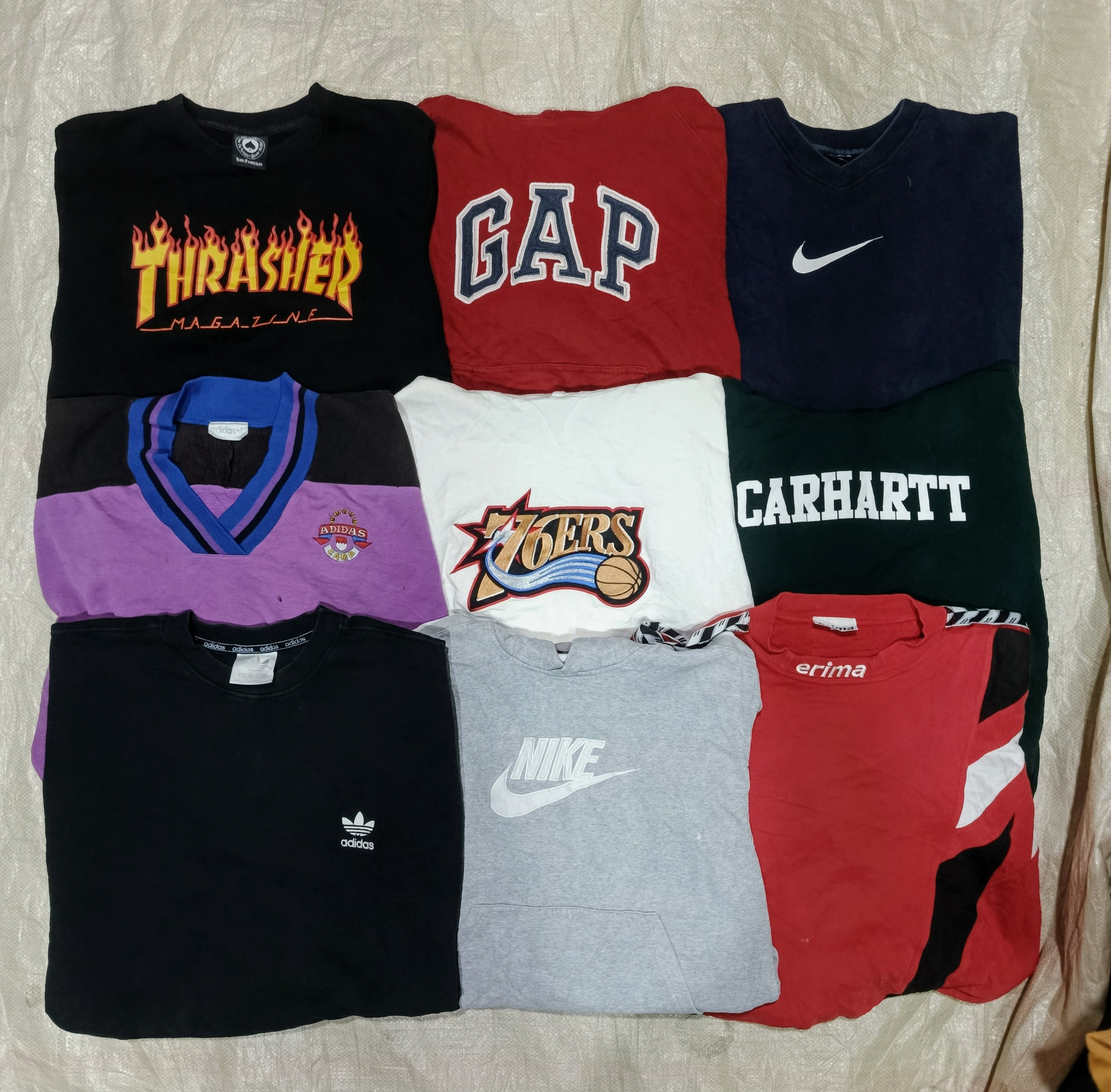 Mix brand sweatshirts