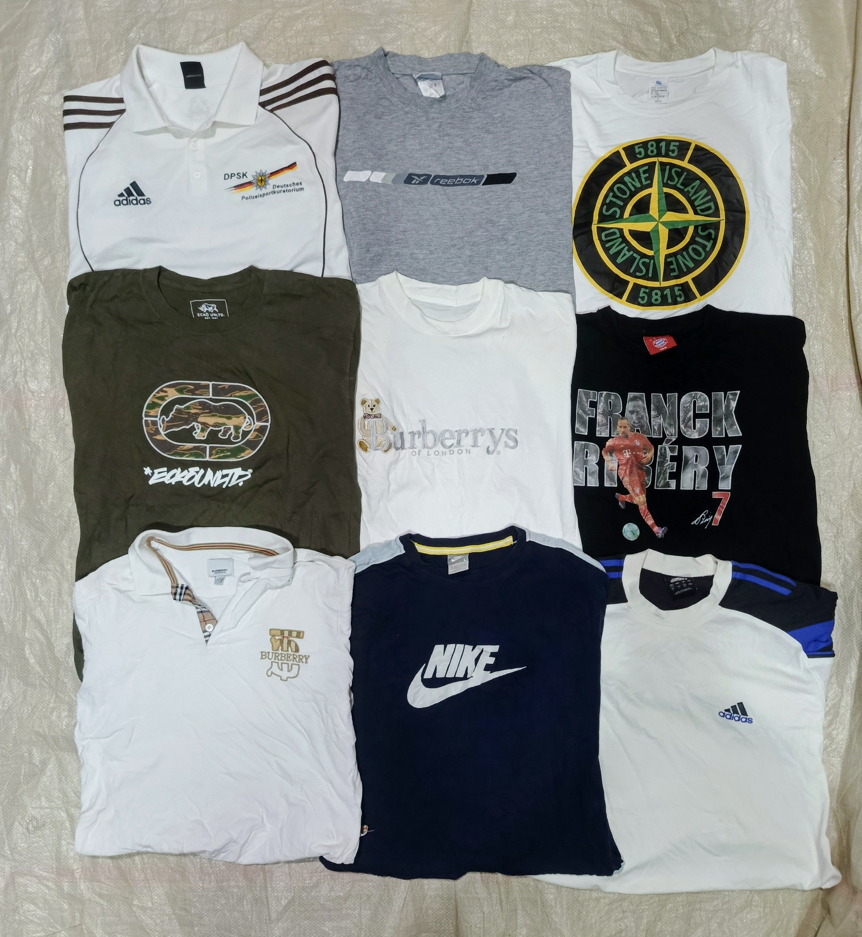 Burberry and mix brand t shirts