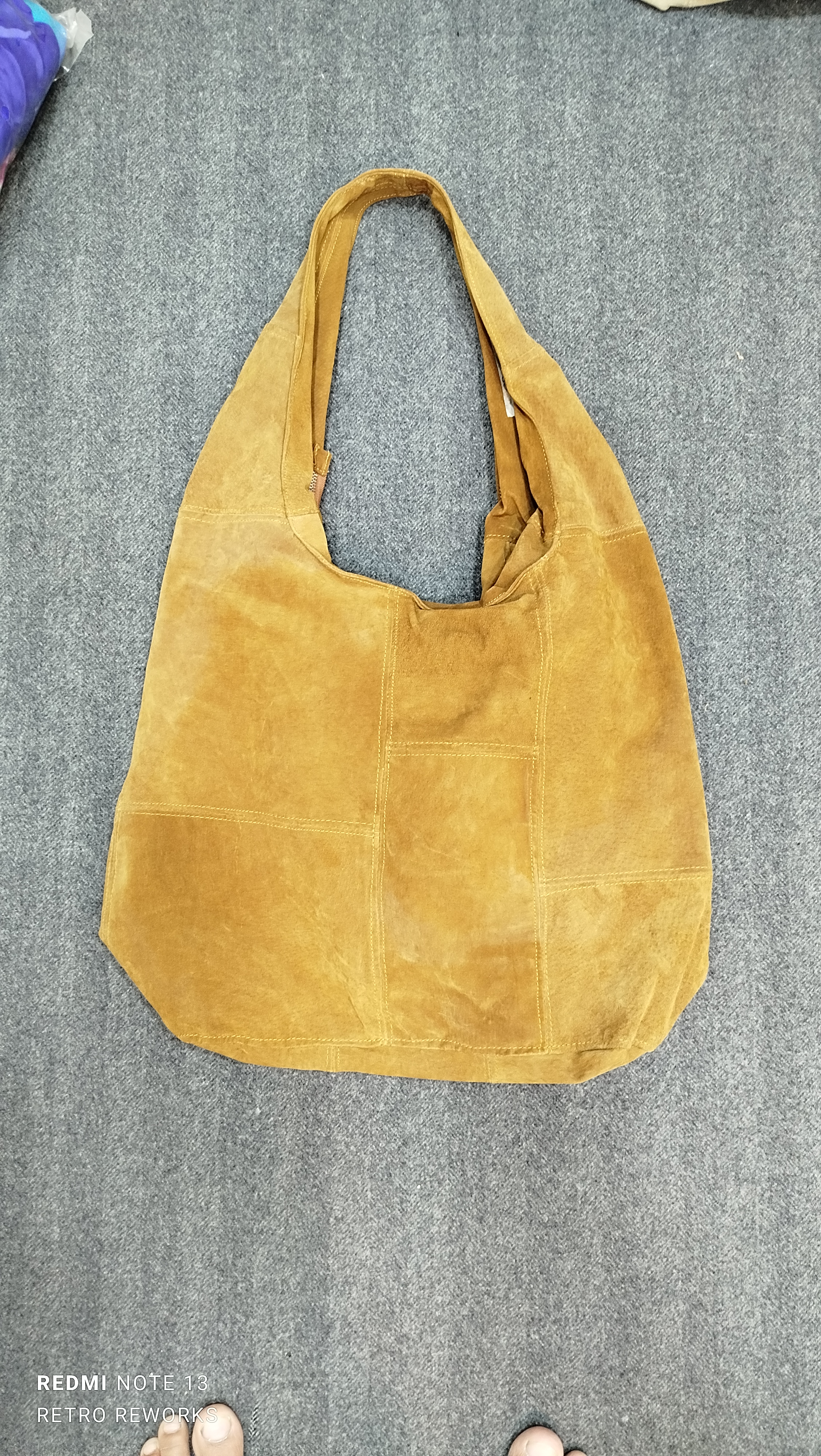 SS25 Upcycled Suede Bags