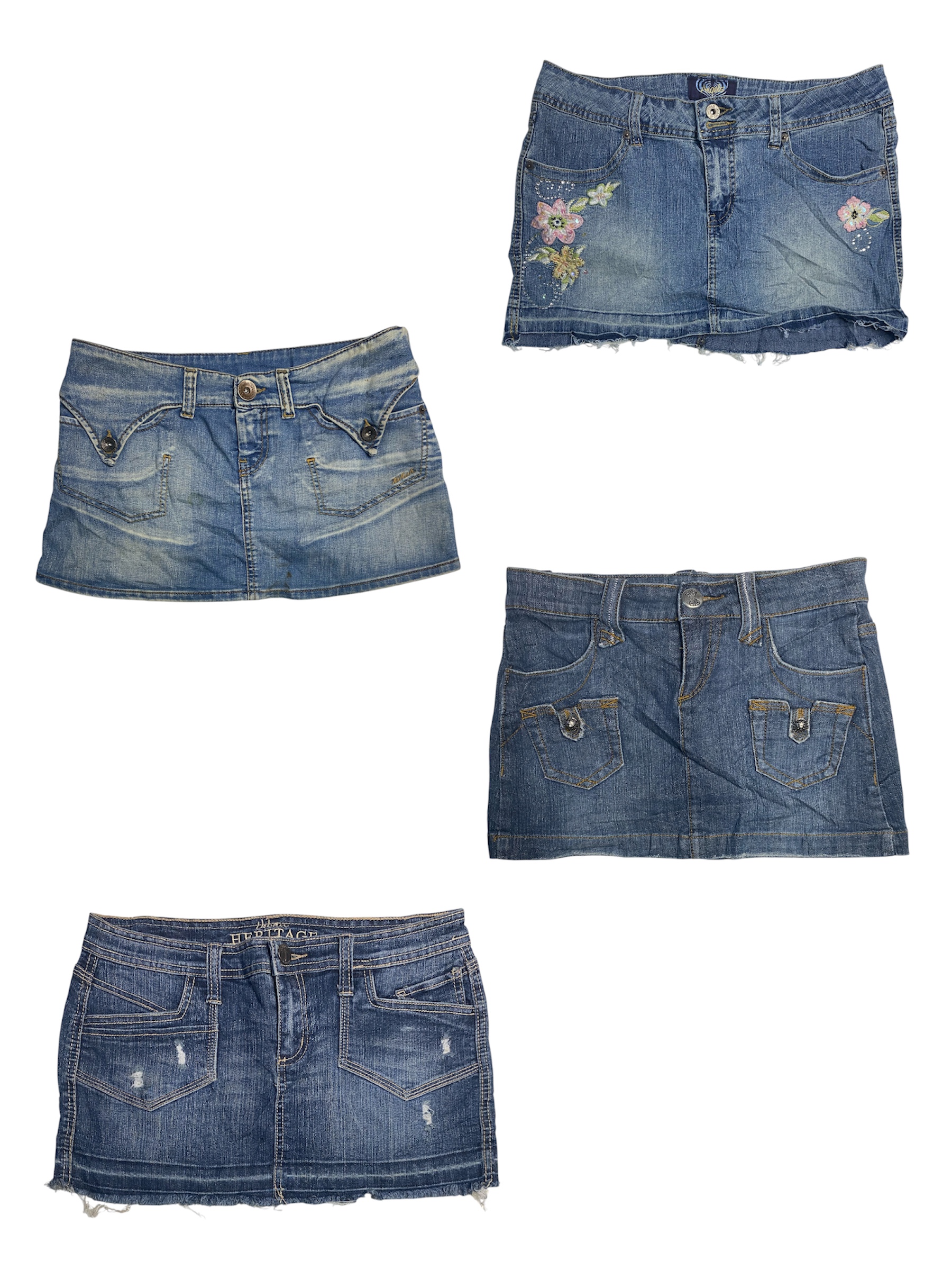 “Collection de Jupes en Jean : Styles Vintage et Tendance” (TS:441)
