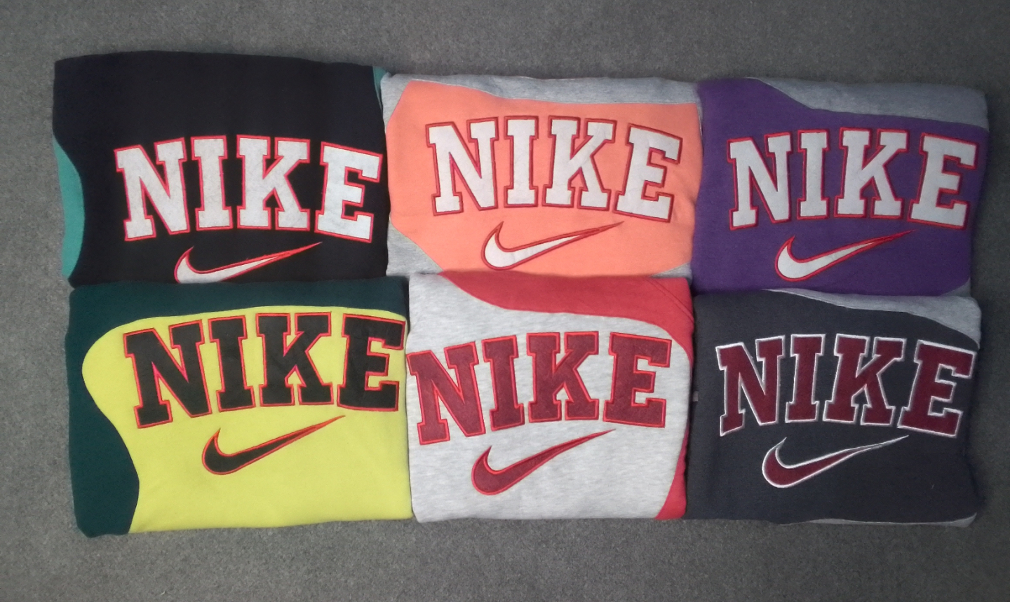 Nike Upcycling Stil Sweatshirt 20 Stück