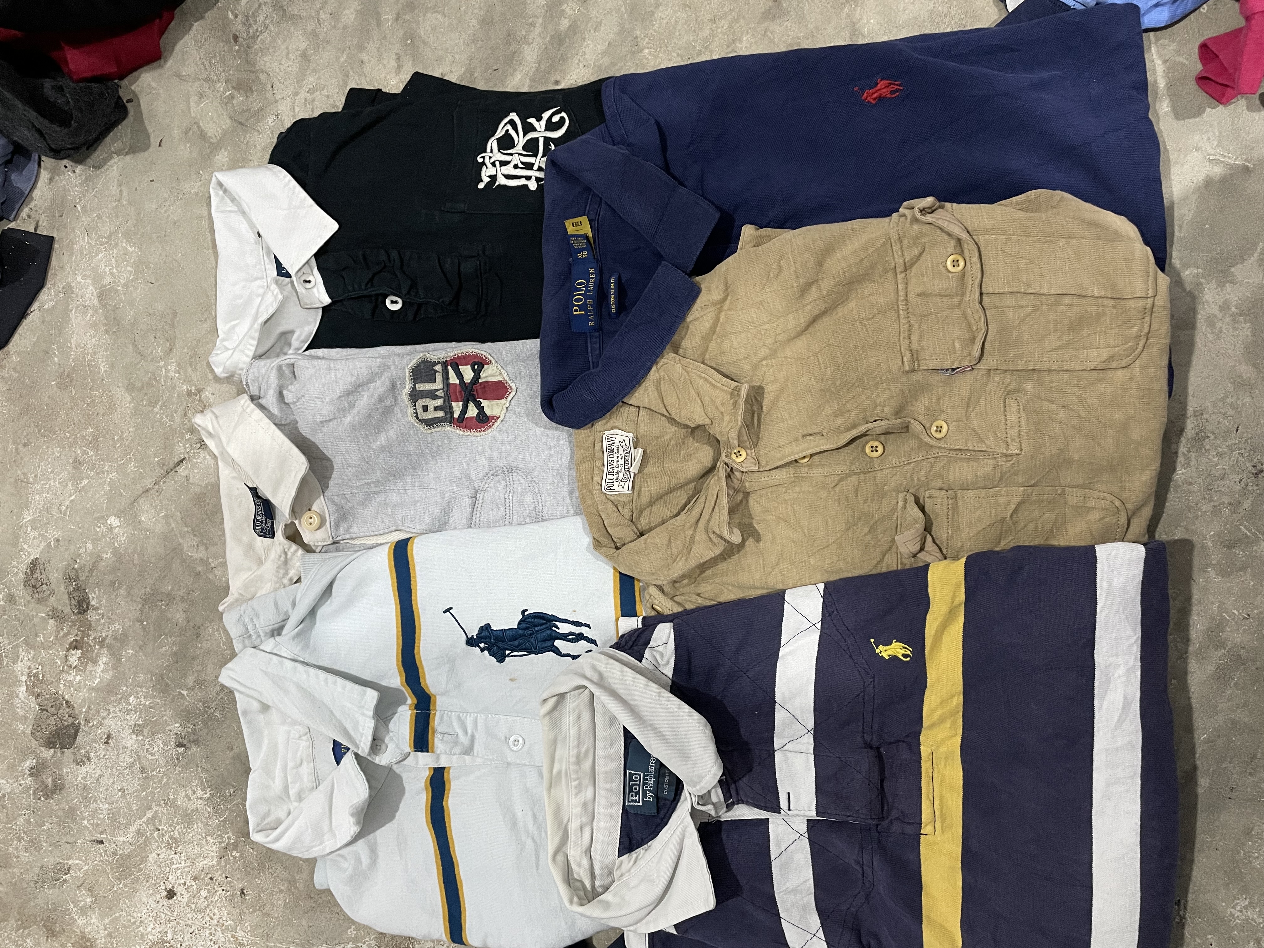 T-shirt vintage rugby Polo Ralph Lauren
