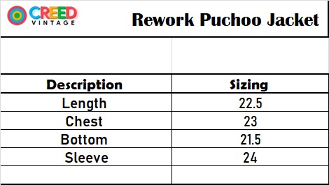 CR3978 Rework Ponchoo Jackets - 14 Pcs