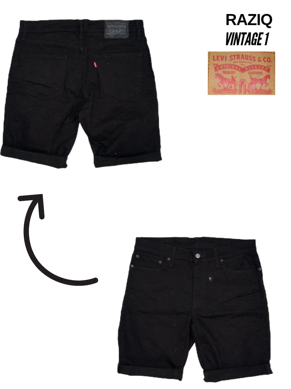 Shorts en denim Levi's