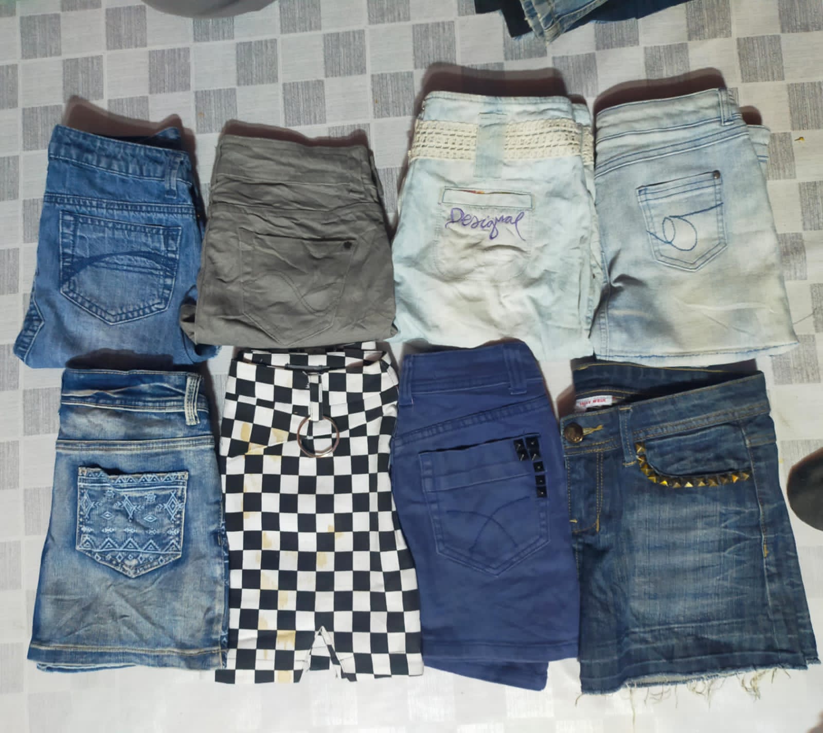 Y2K UNBRANDED MINI SKIRTS WOMAN WEAR (20PCS) (MD 279)