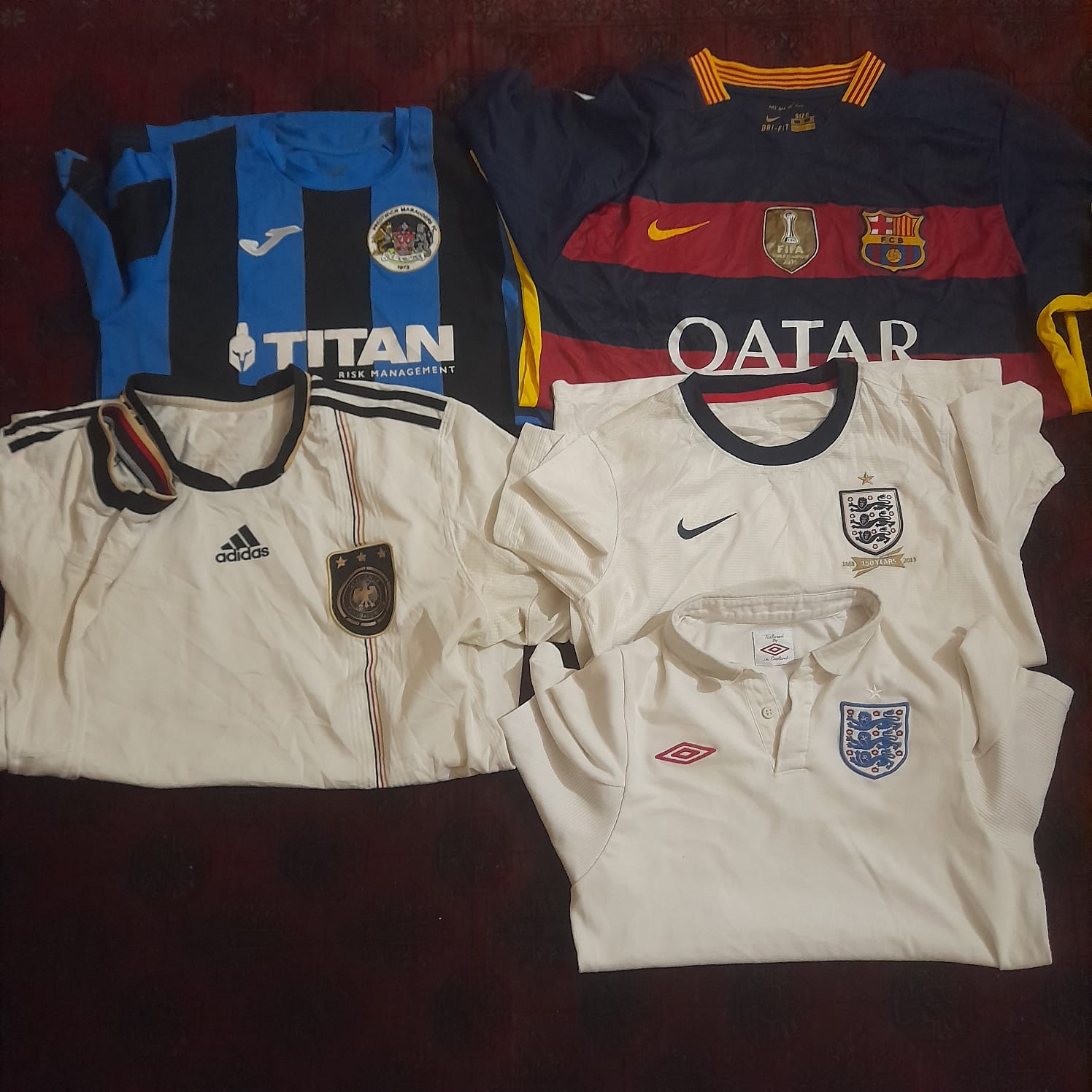 Football  T-Shirts 12pcs