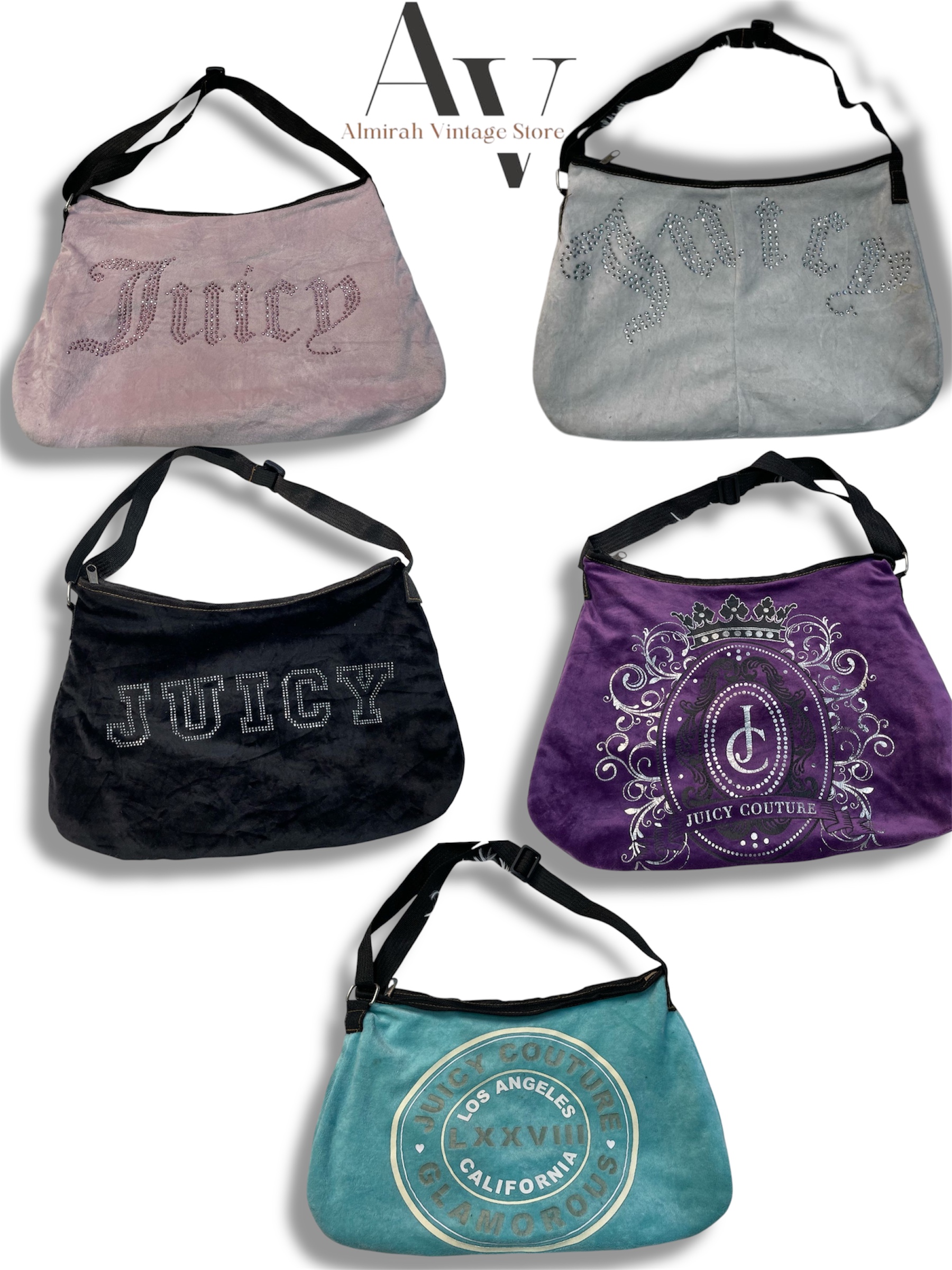 SACS REWORK JUICY COUTURE 10 pcs