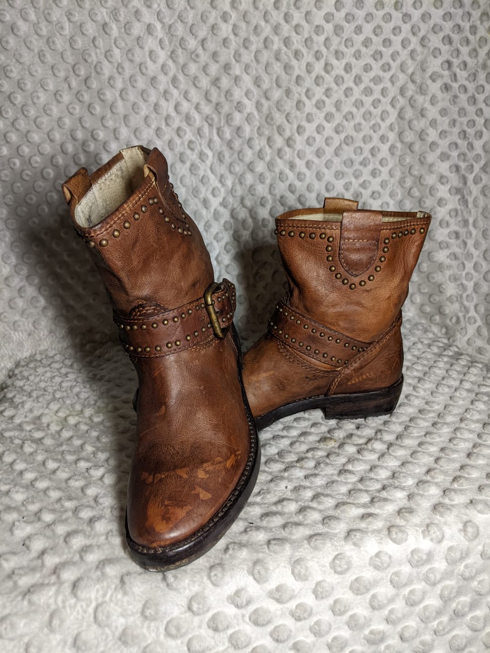 Cowboys Leather Boots (BN-17)