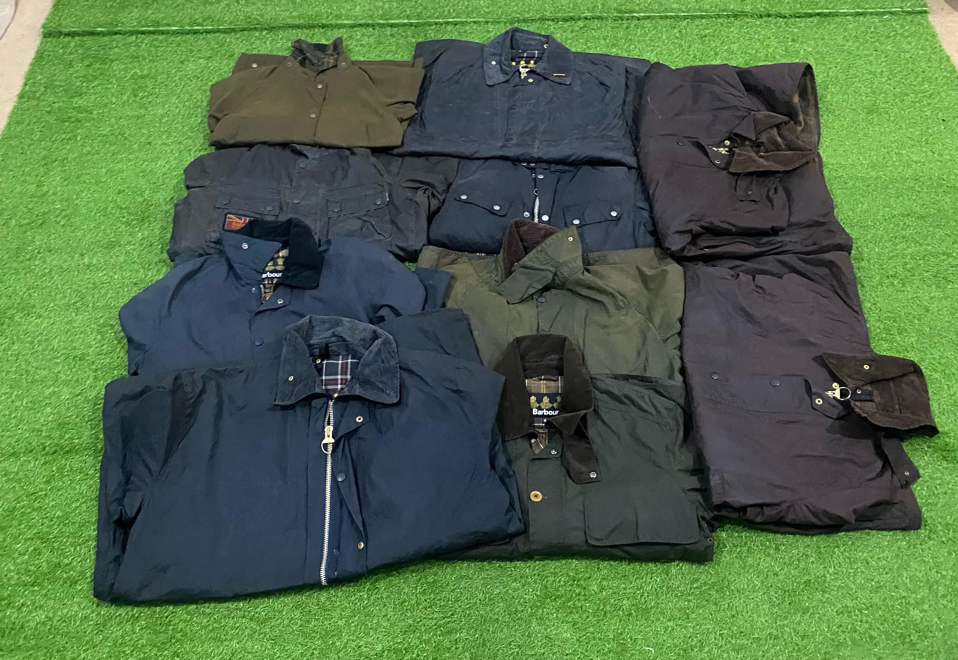 Barbour wax jackets