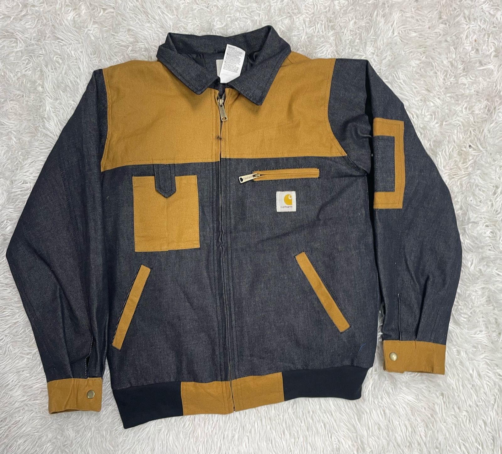 GIACCHE IN DENIM STILE REWORK CARHARTT WORKWEAR