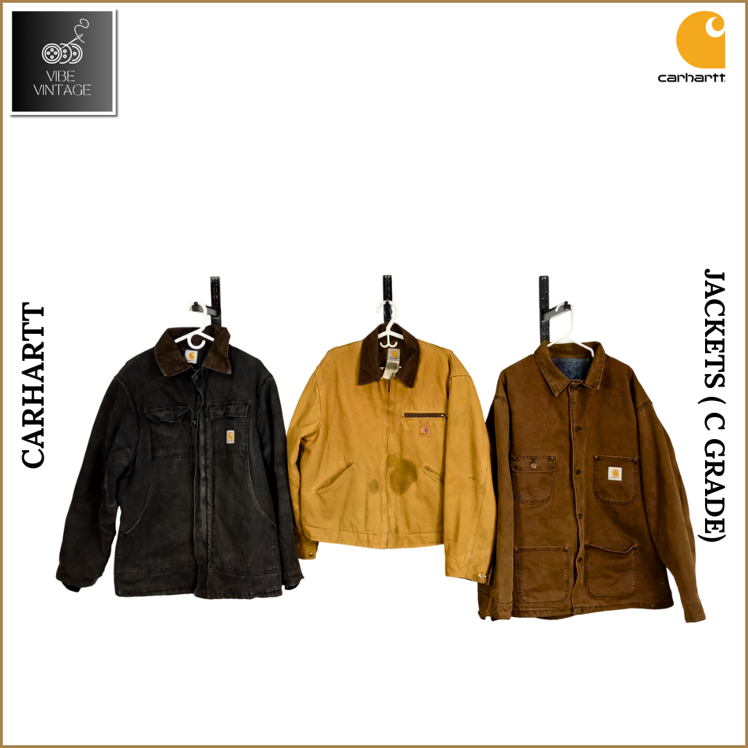 VESTES CARHARTT - 09 PCS (GRADE C)