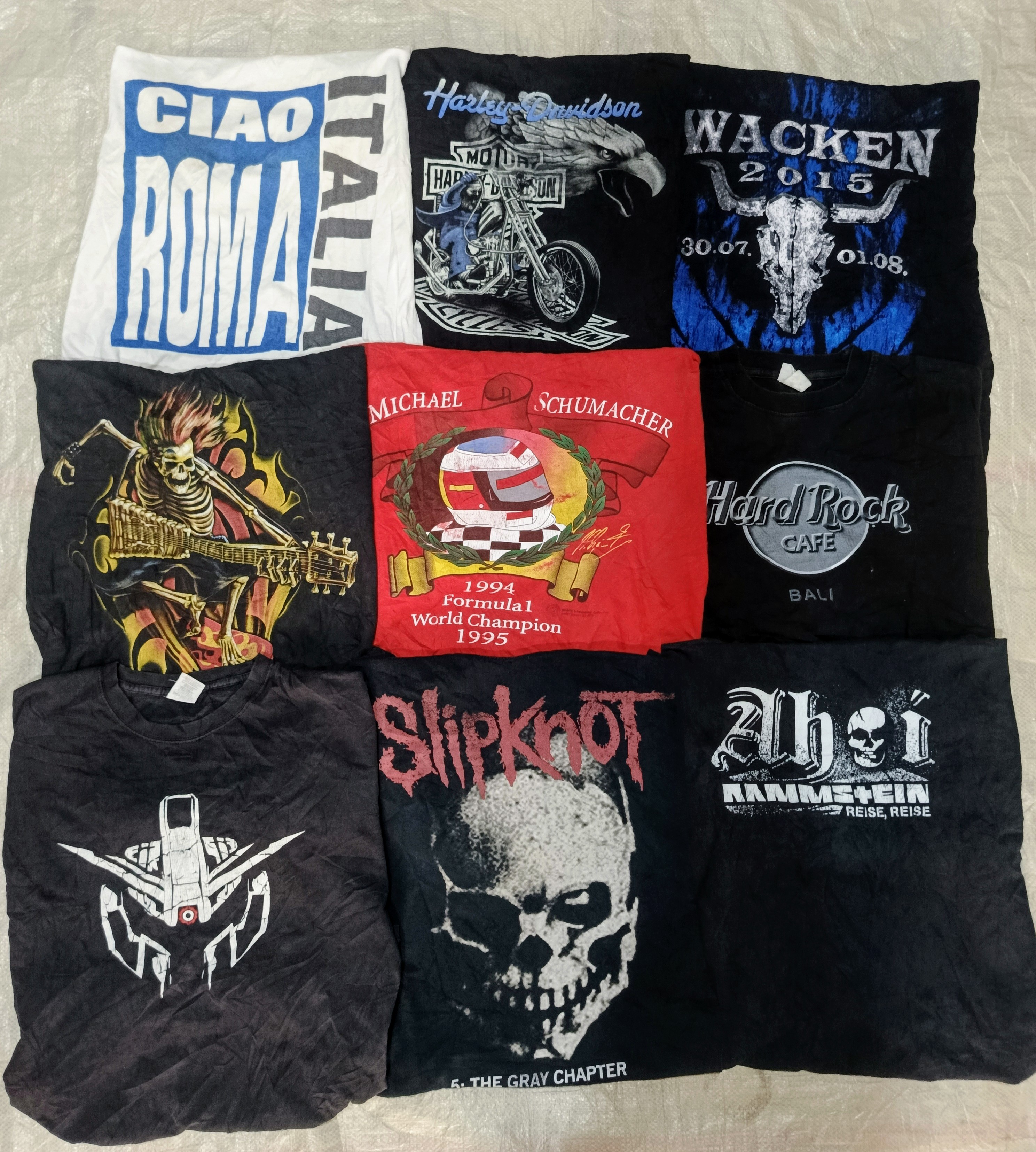 T-shirts imprimés Mix band