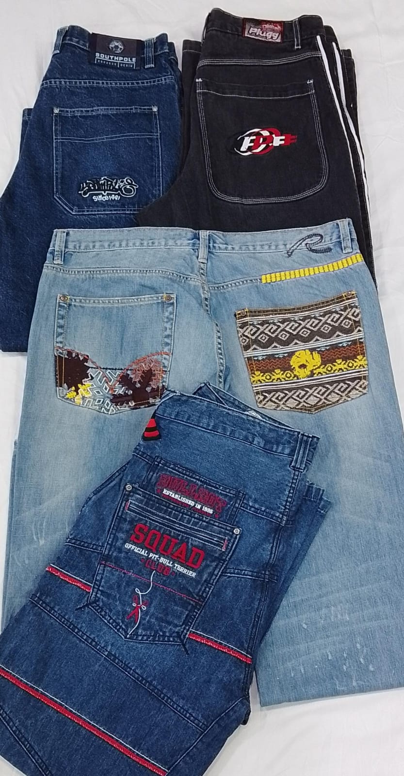 CR4057 Jeans Design Vintage - 15 Pcs