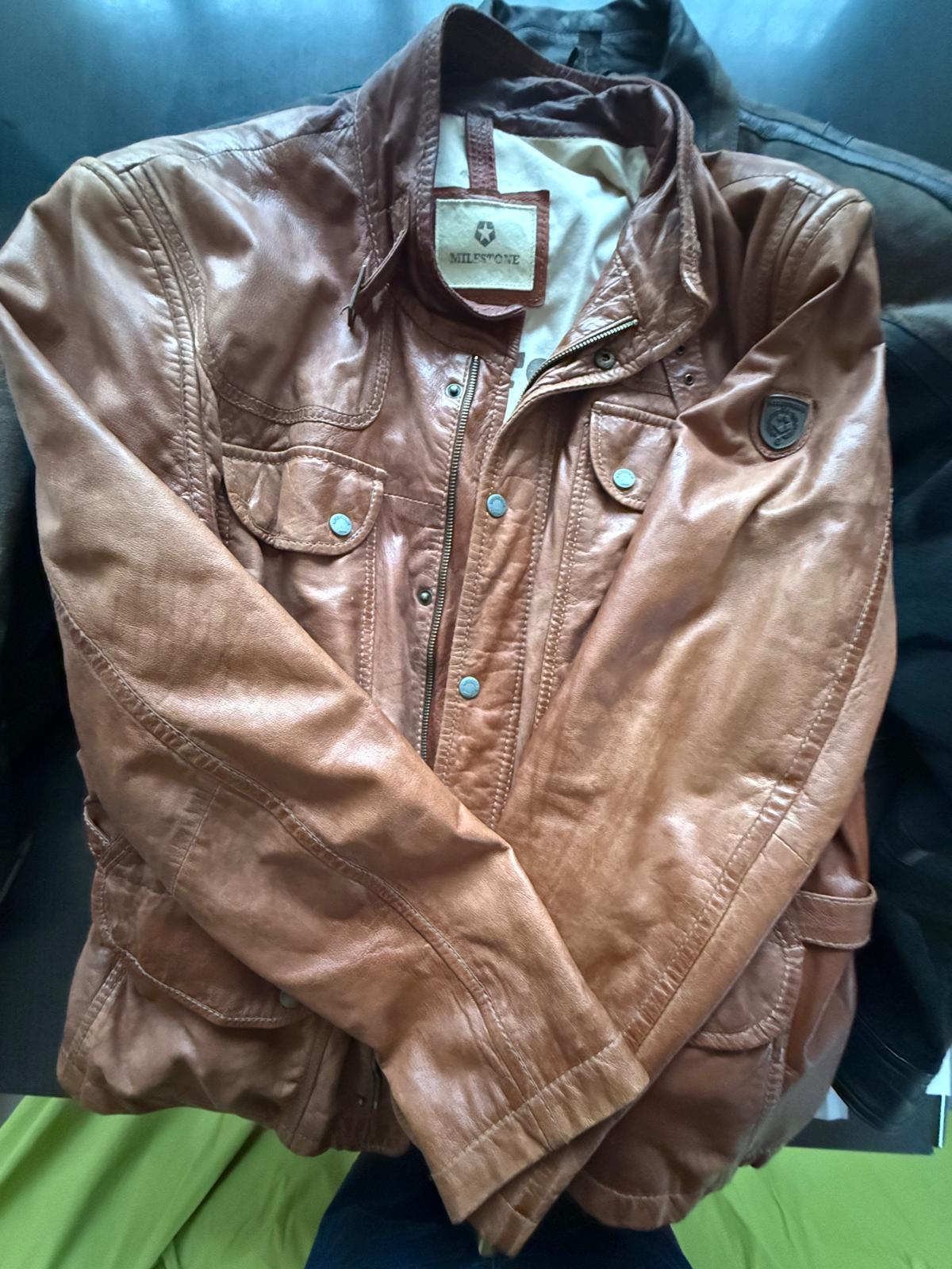 Lederjacke