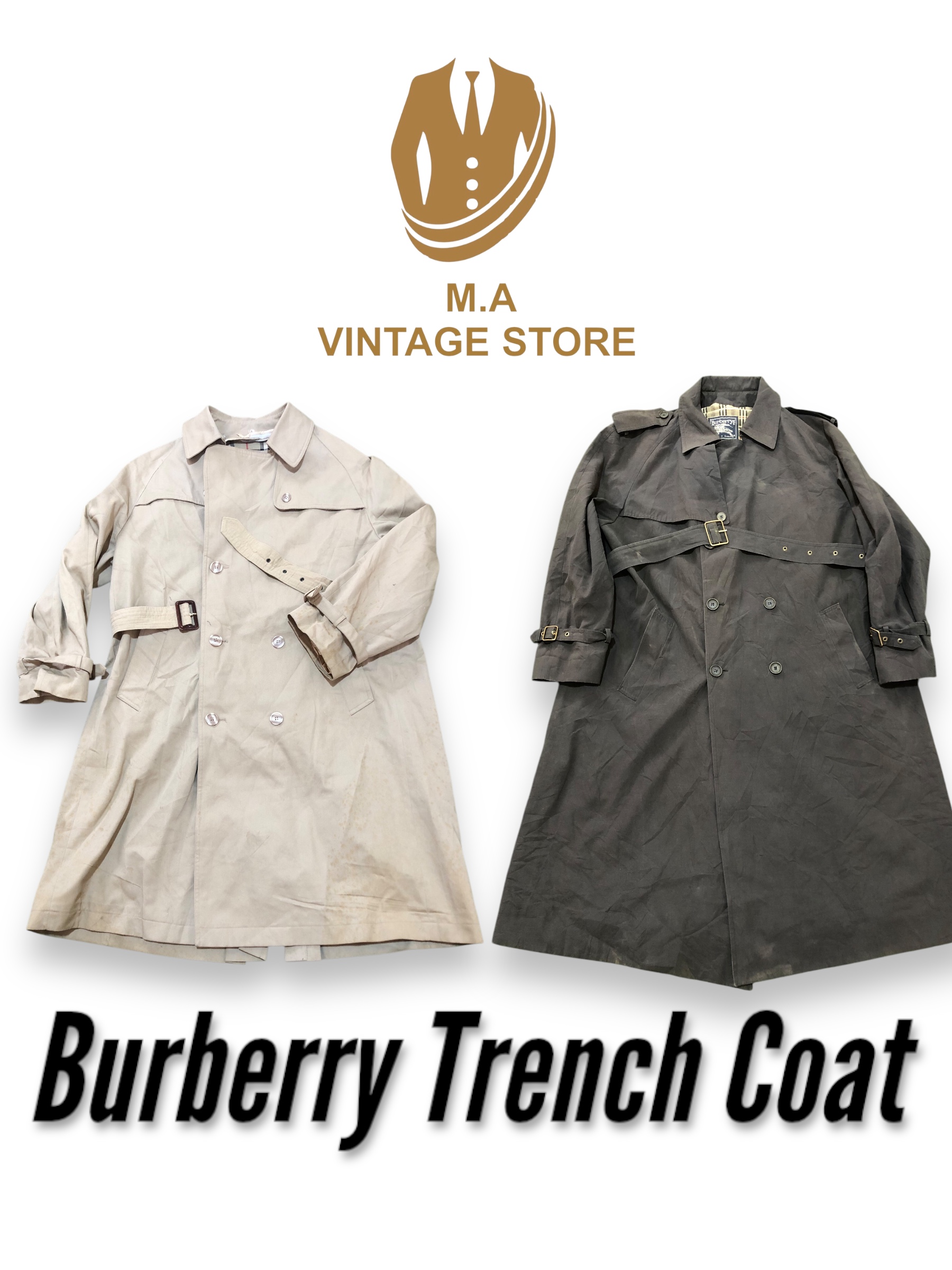 Burberry Trench Coats 20 pcs